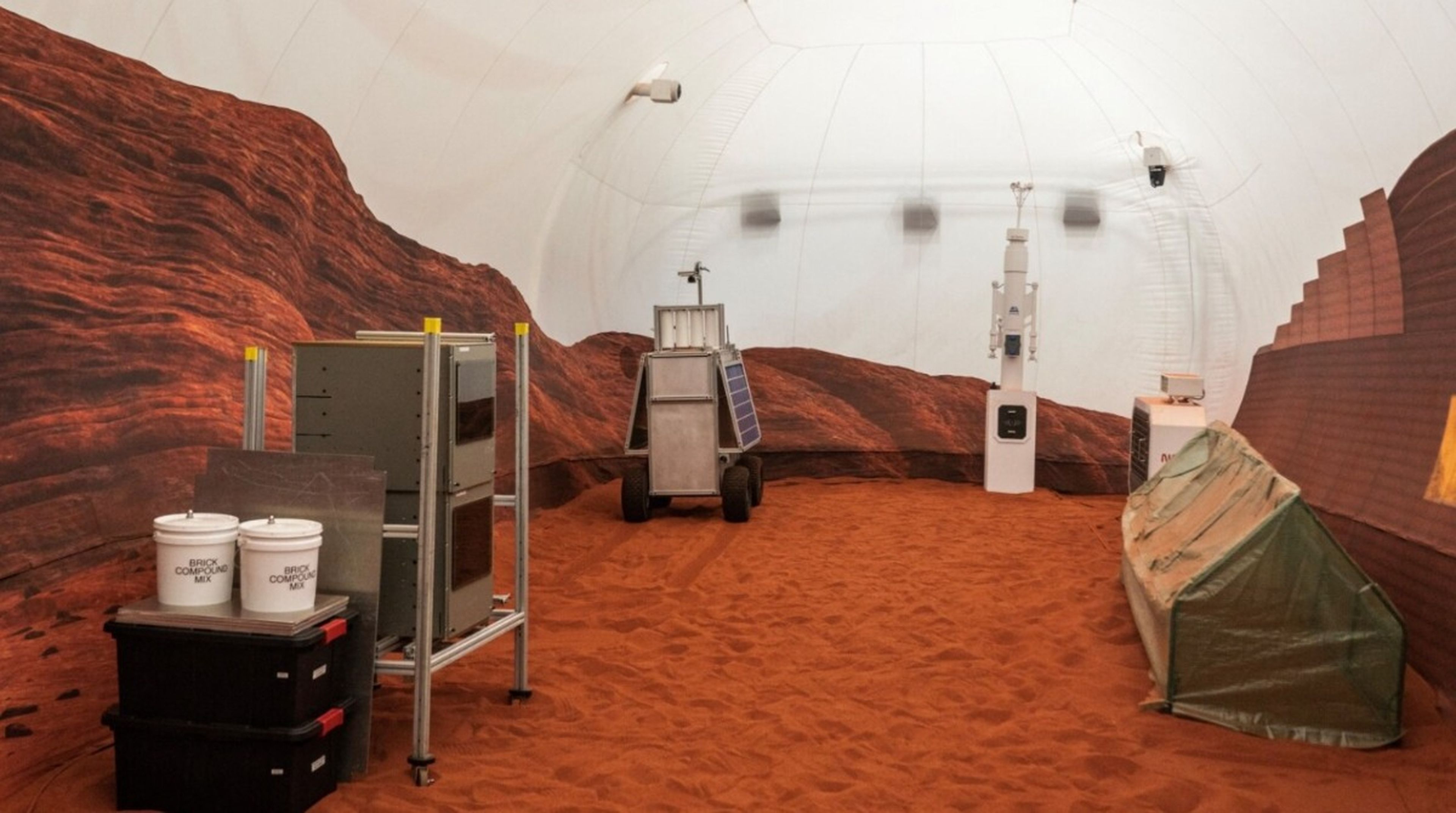 Estos 4 voluntarios de la NASA están a punto de vivir un año en un hábitat que simula Marte