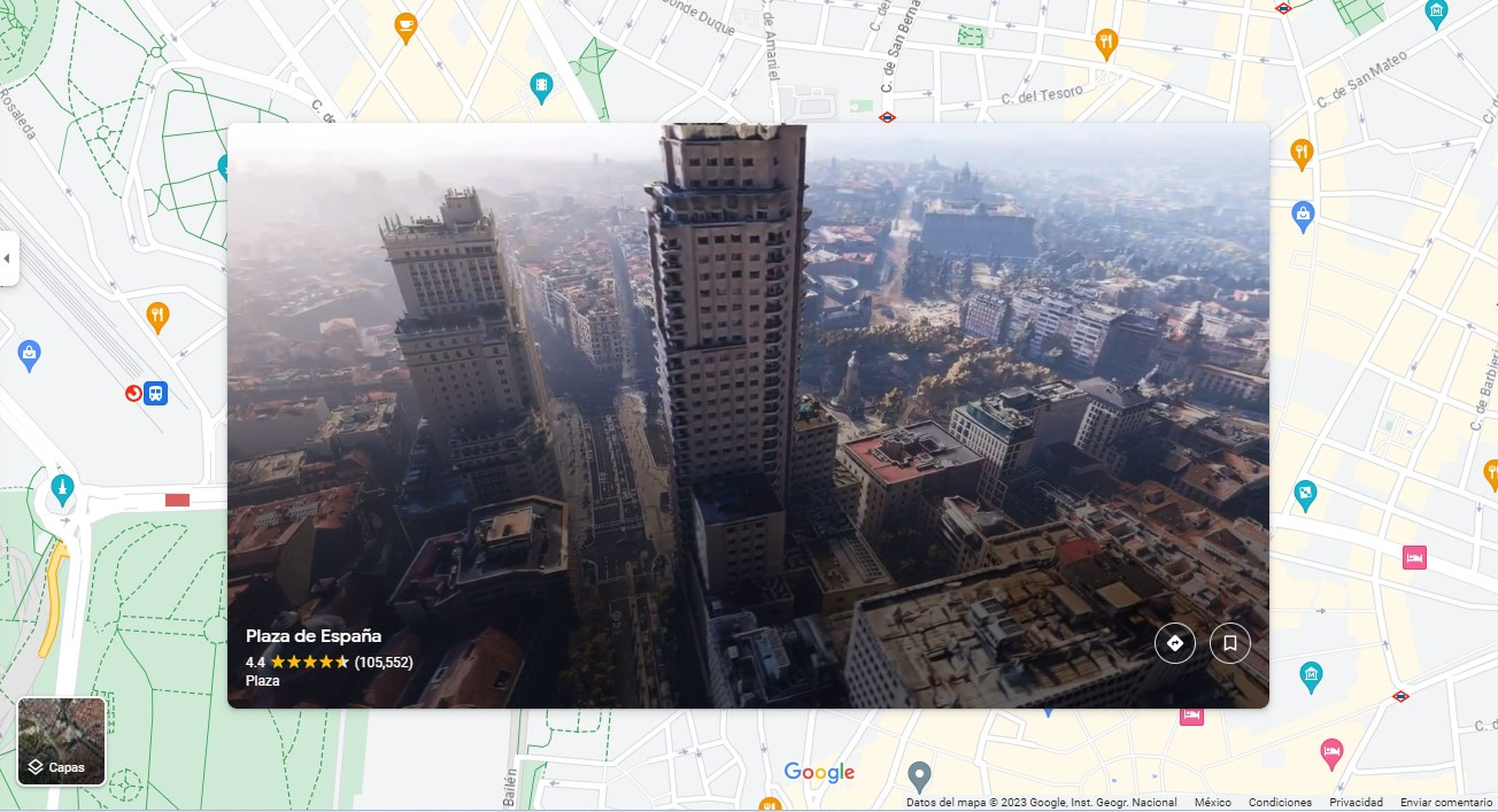 Google Maps en 3D