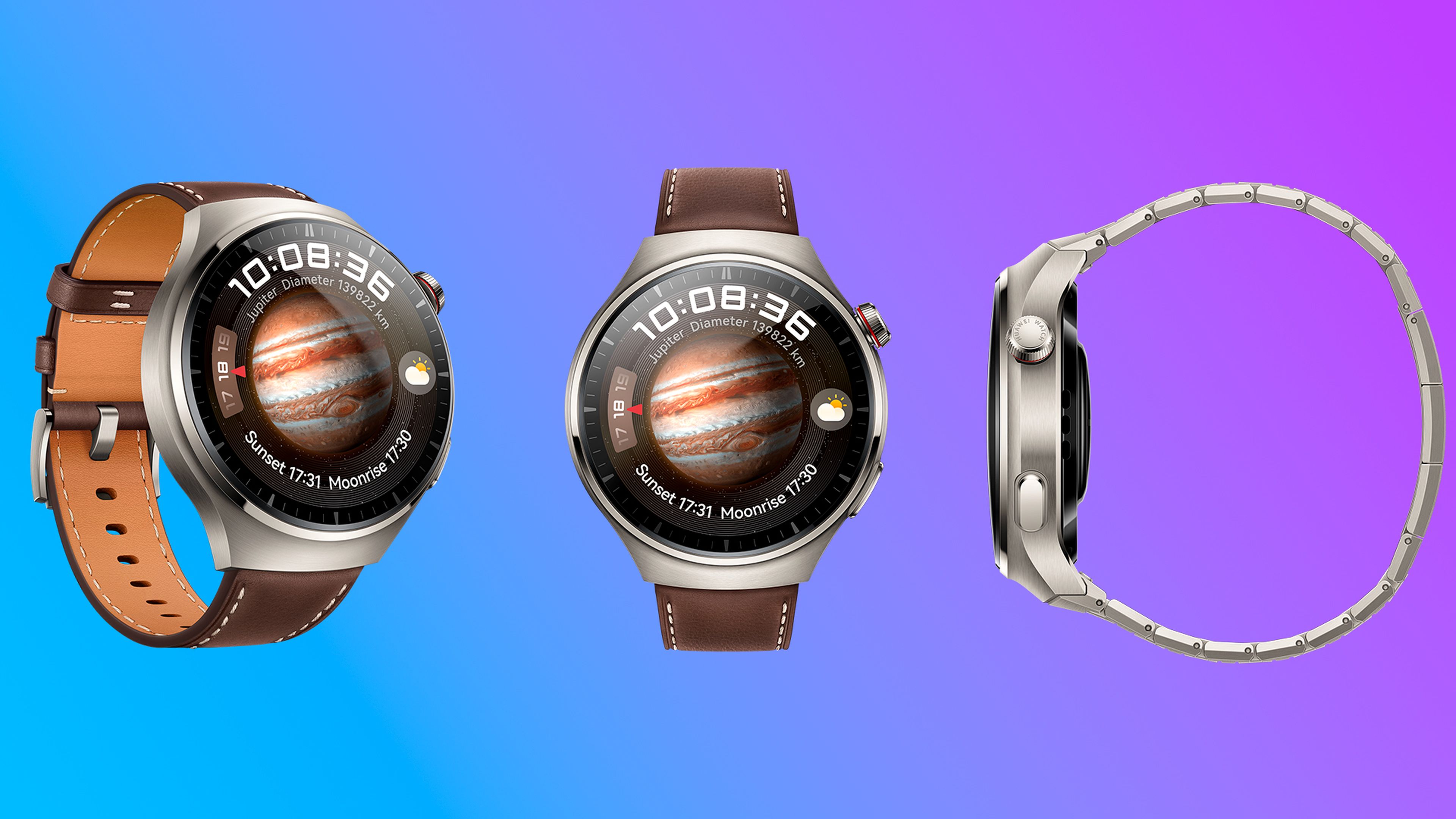 Huawei Watch 4 Pro y Watch 4: nuevos relojes inteligentes con la medición de la salud por bandera