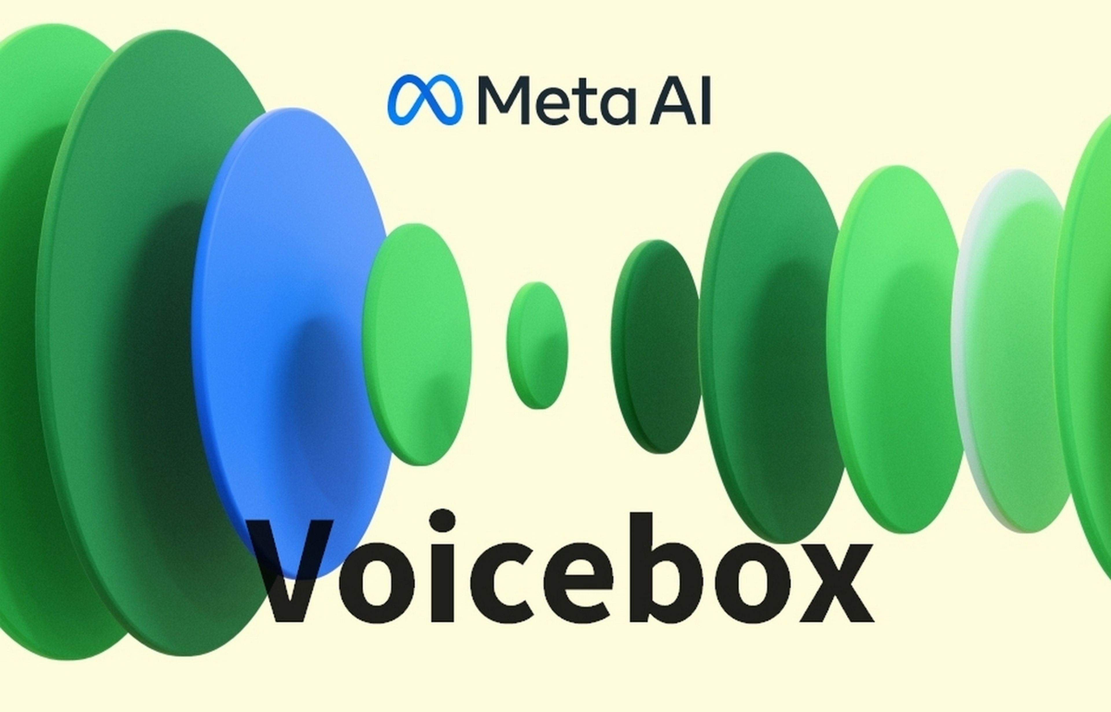 Meta presenta Voicebox, su ChatGPT que habla, pero no la va a hacer pública porque es demasiado peligrosa