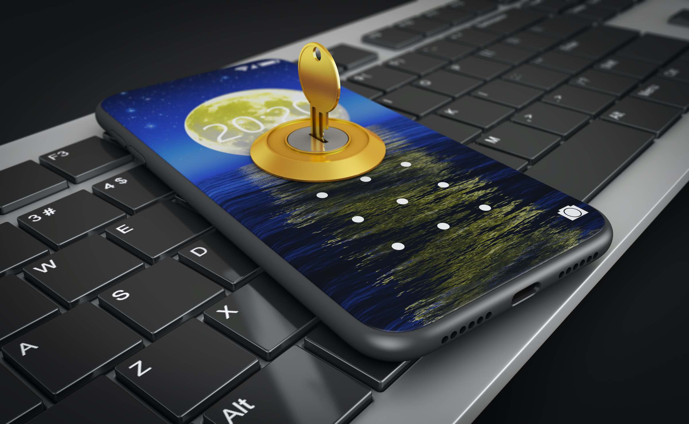 It's like leaving the keys on the function of your Android mobile that