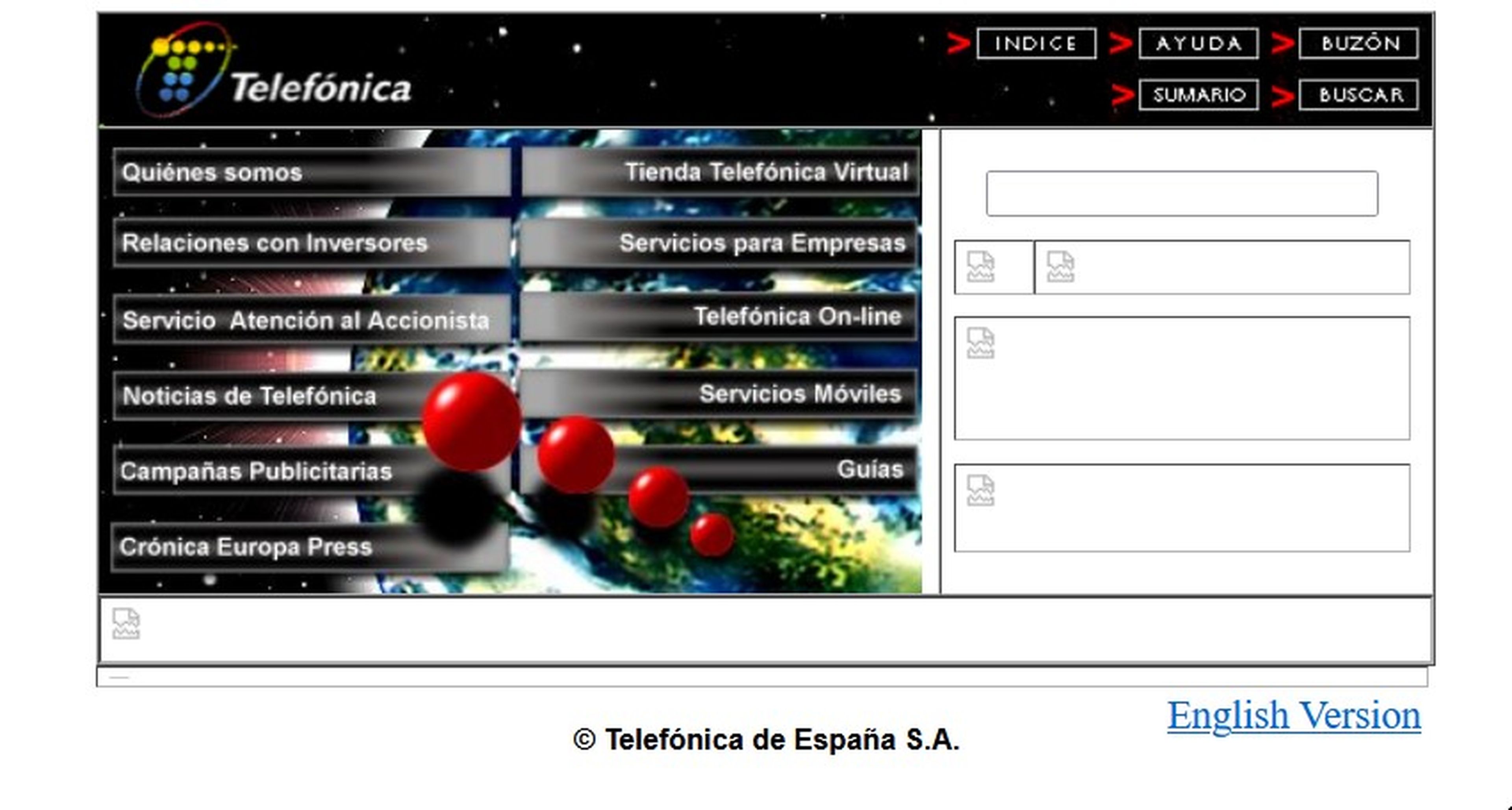 Paleontología web Telefónica