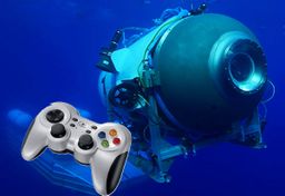 El submarino desaparecido se manejaba con un gamepad de Logitech para juegos de hace 15 años, y es más habitual de lo que crees