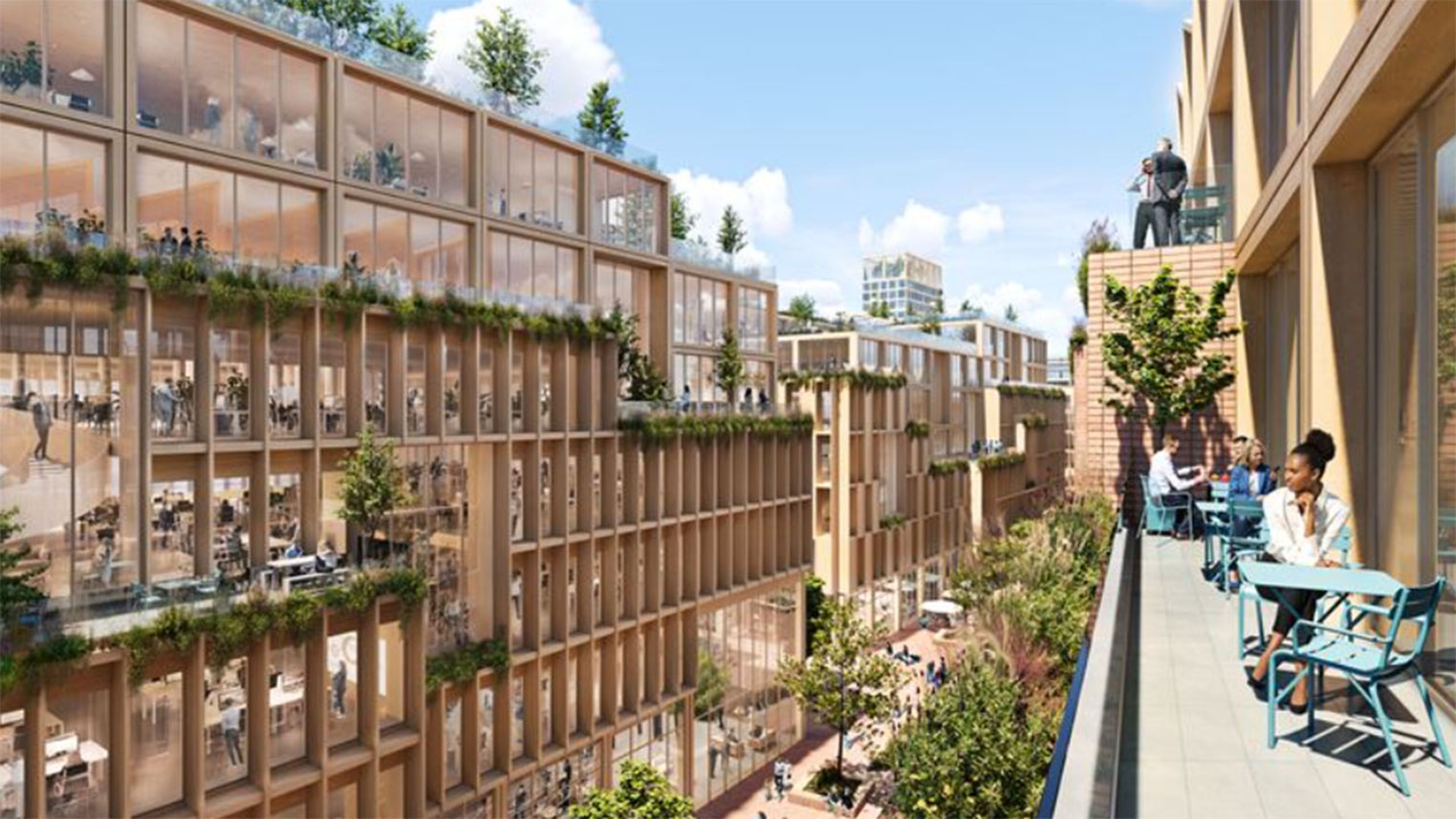 Suecia ya trabaja en la primera ciudad hecha completamente de madera