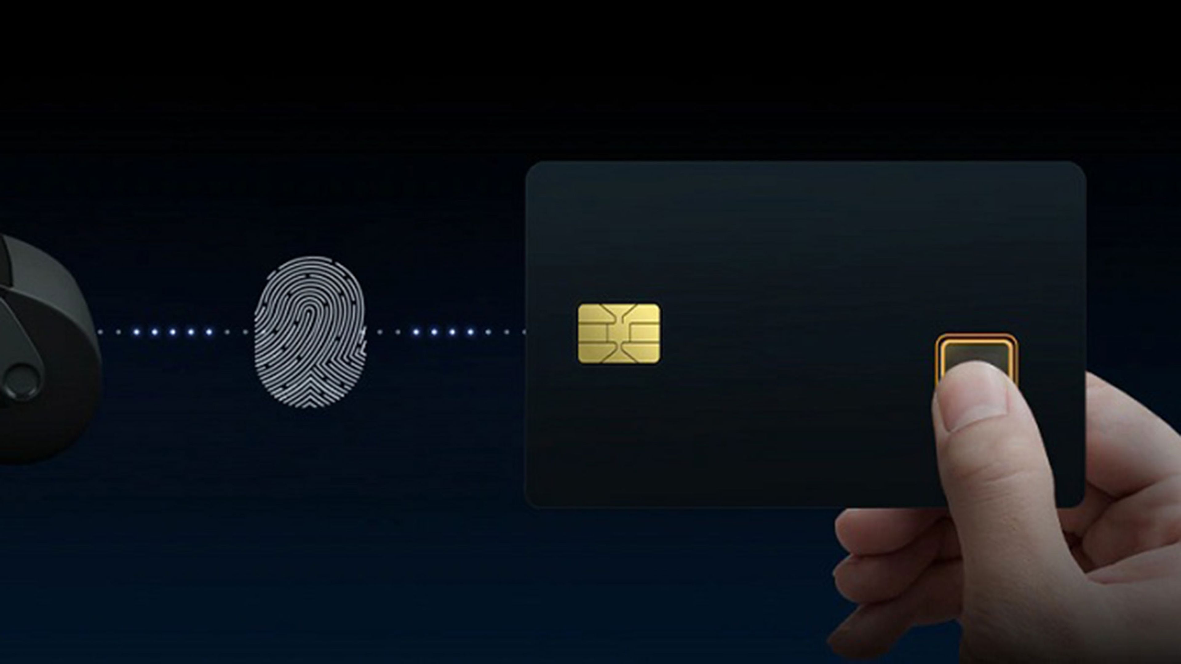 Tarjeta de crédito biométrica de Samsung