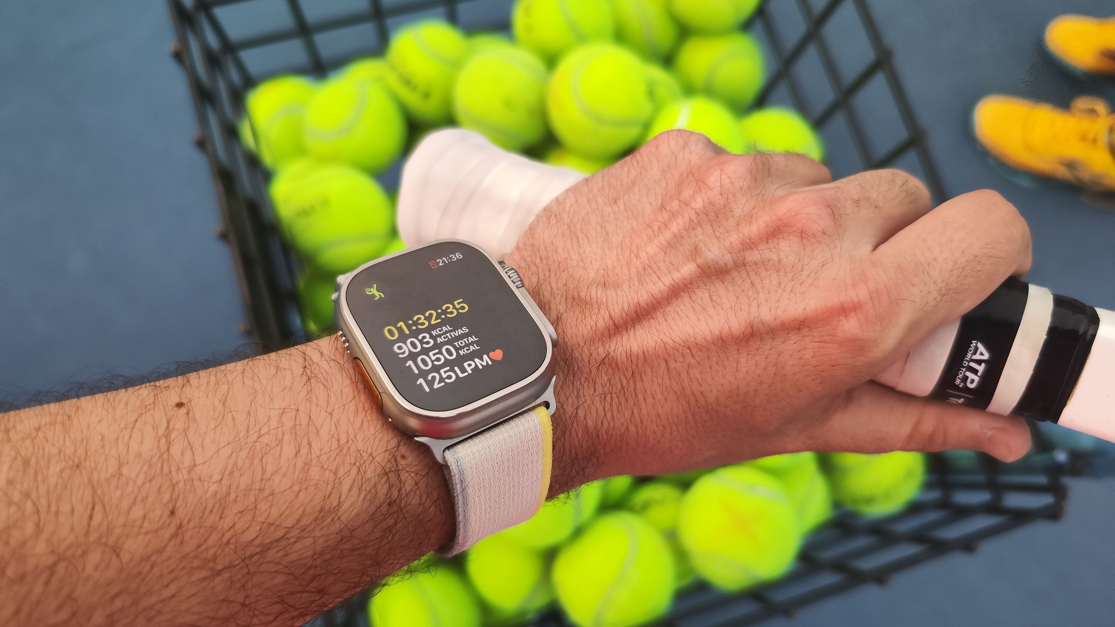 Apple Watch Ultra tenis