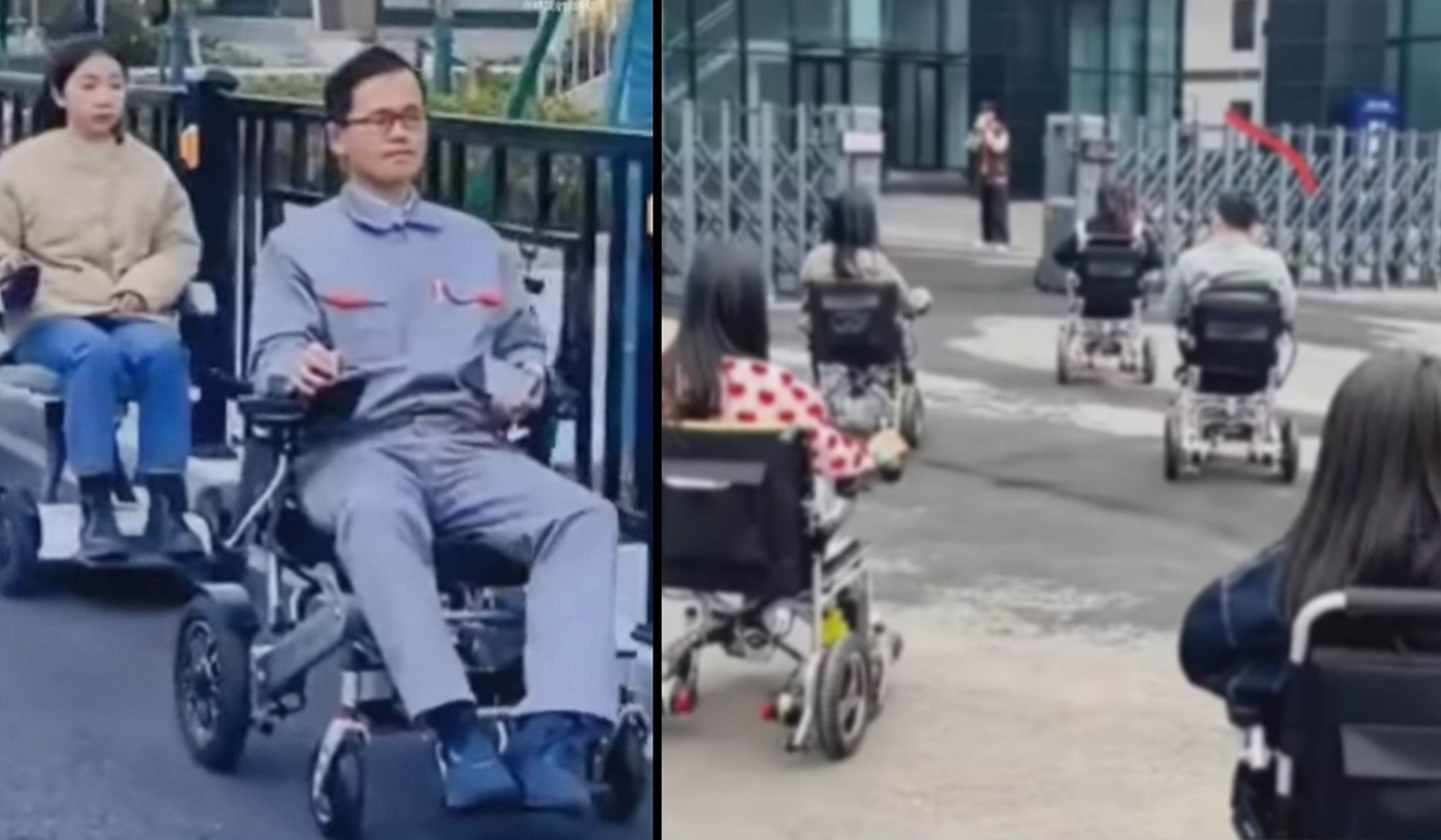 En China han limitado los patinetes, los jóvenes se están pasando... a las sillas de ruedas eléctricas