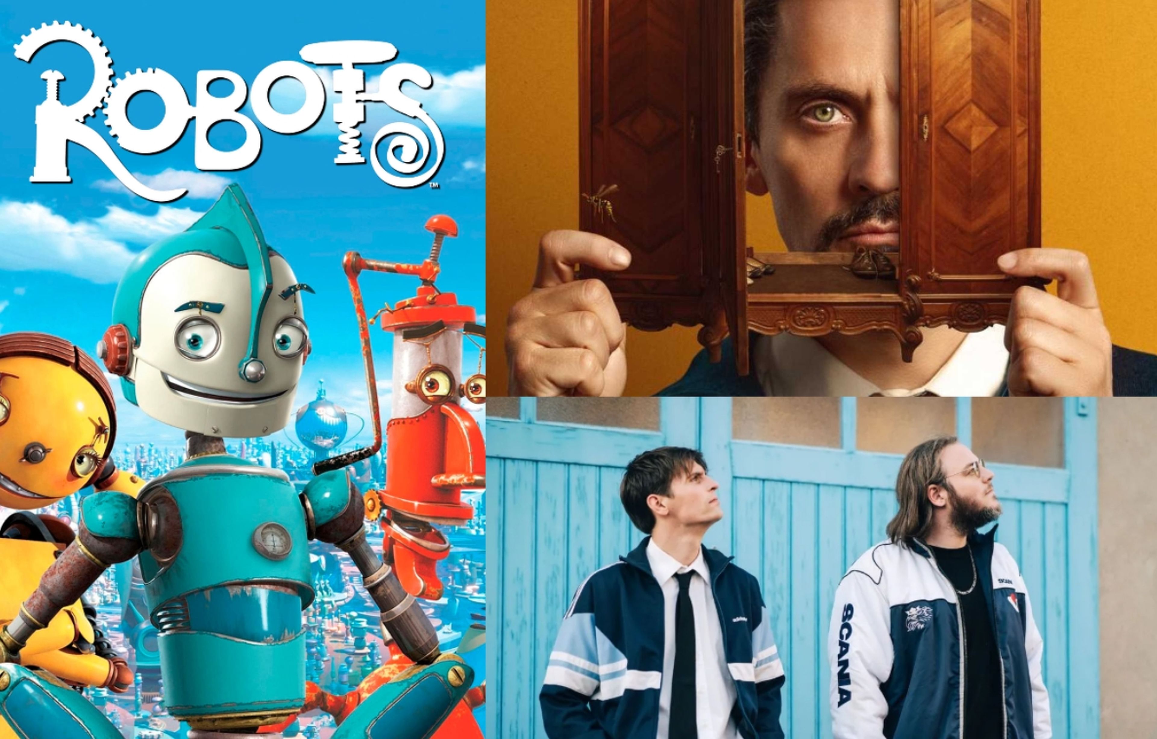 Qué películas ver este fin de semana en Netflix, Movistar Plus+ y SkyShowtime: Robots, una comedia francesa y Paco León