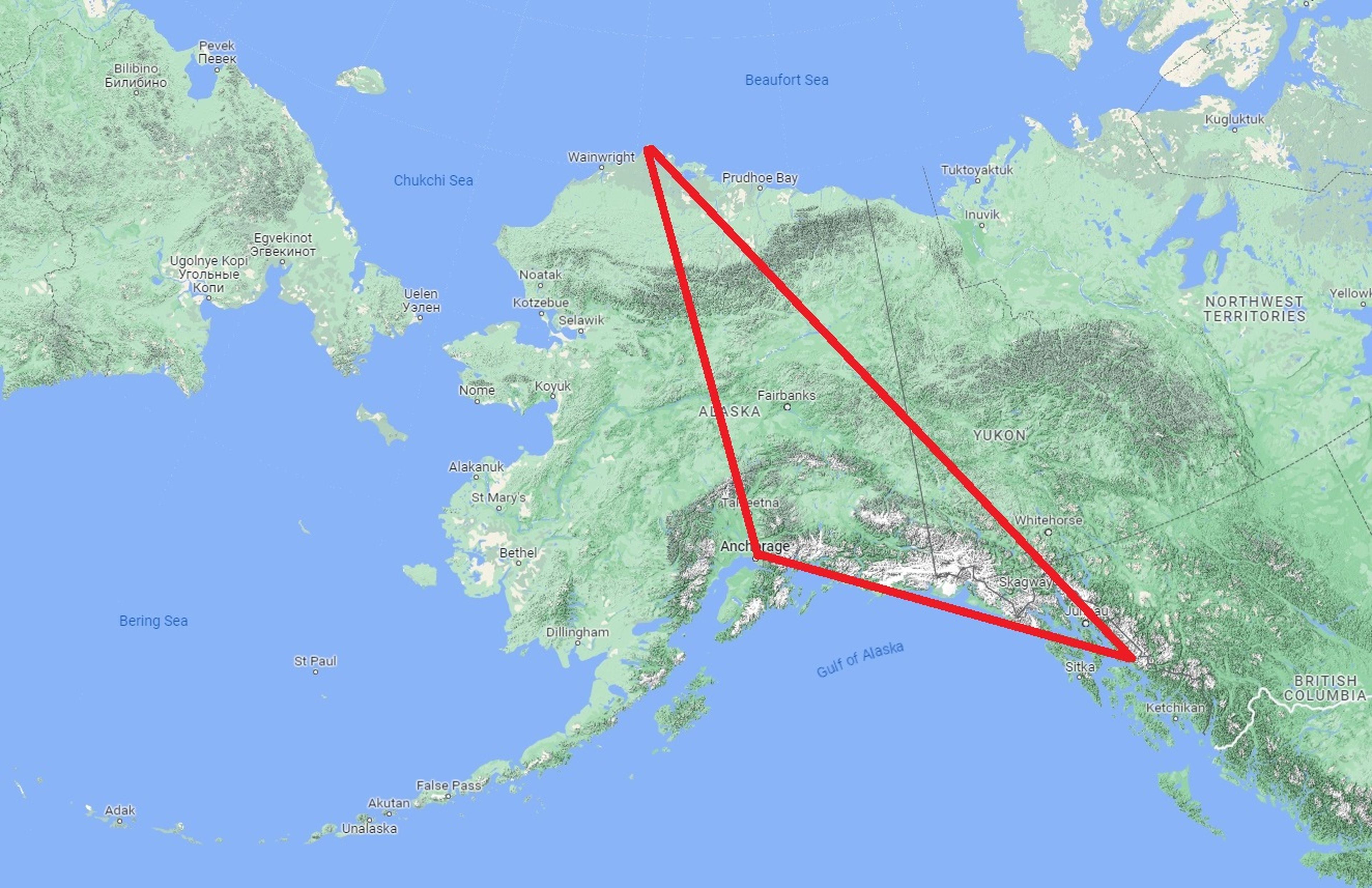Triángulo de Alaska