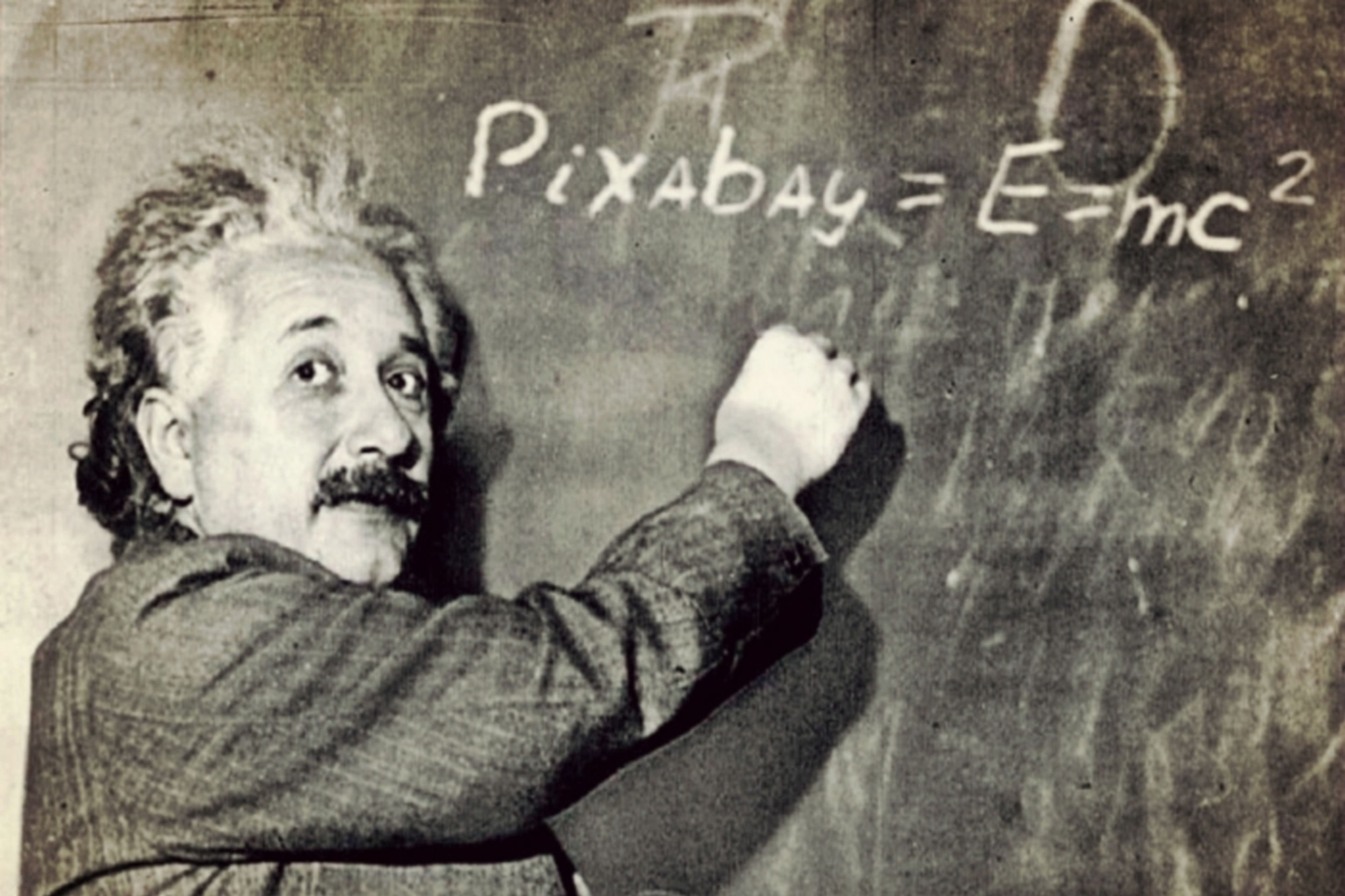 Albert Einstein y su famosa fórmula