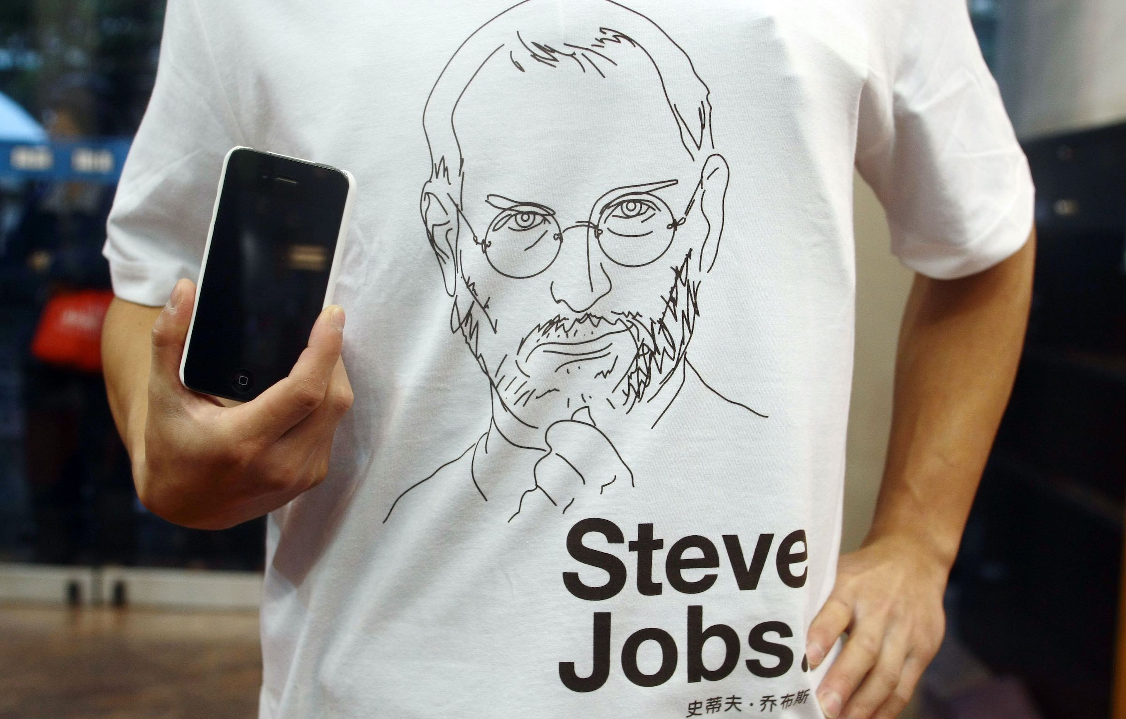 Camiseta de Steve Jobs