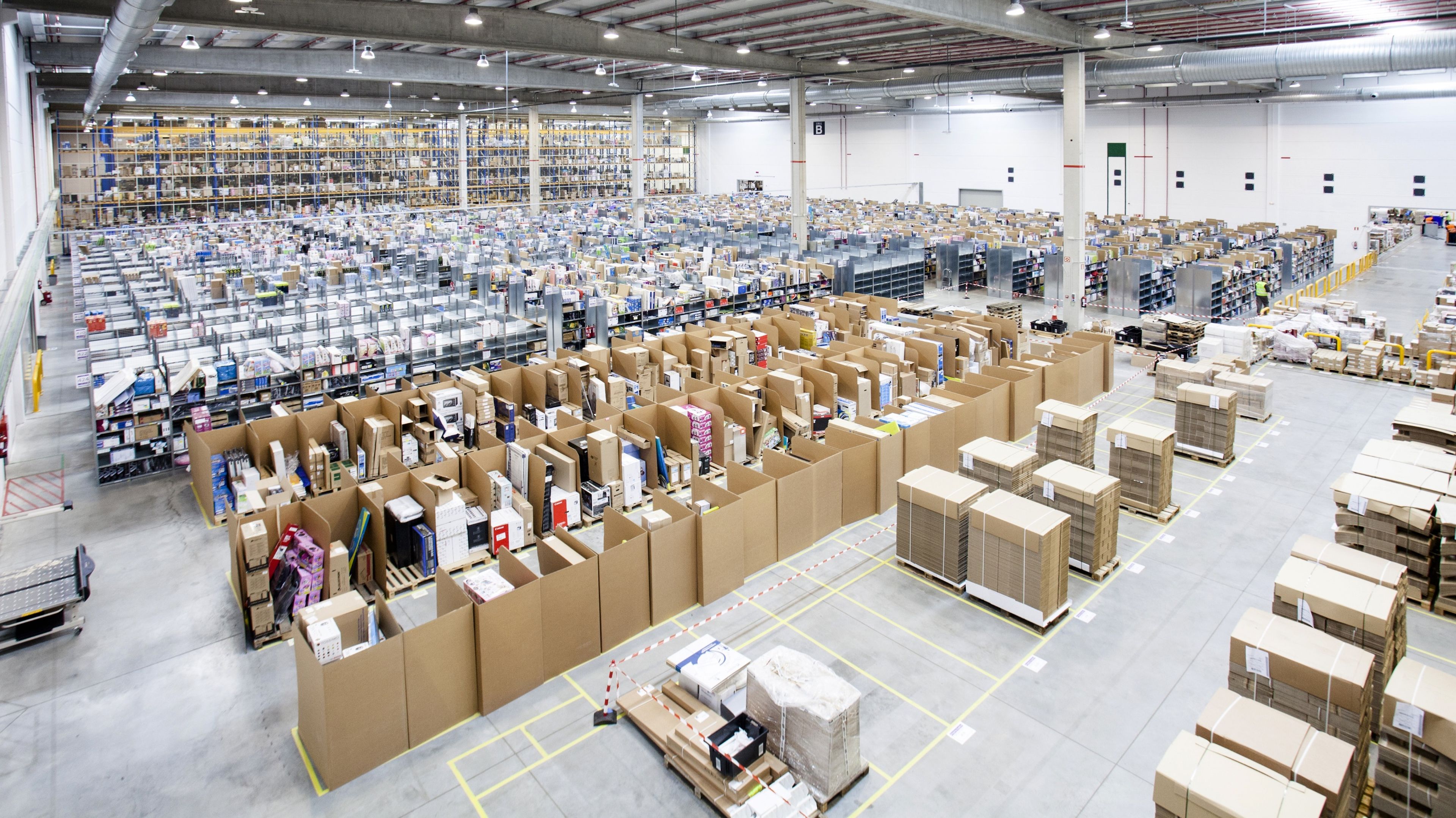 Centro logístico de Amazon