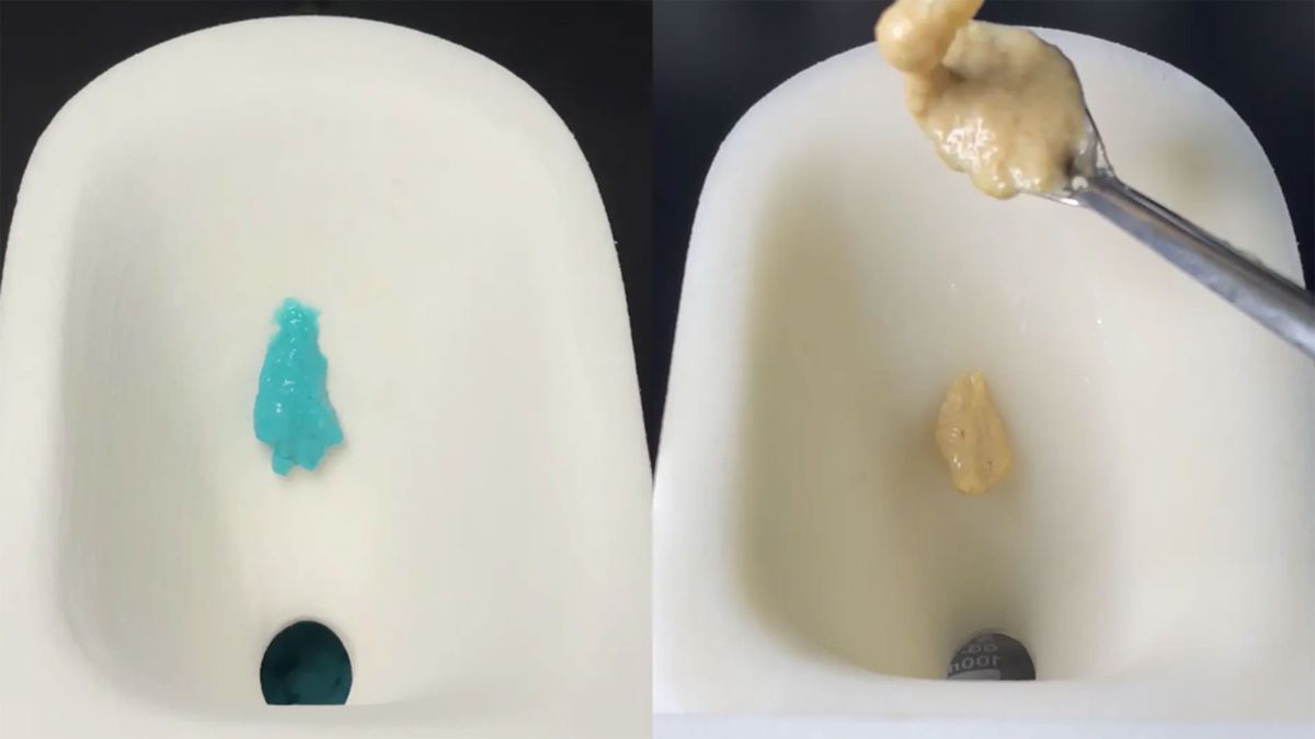 They create a very slippery toilet bowl that stays clean without the