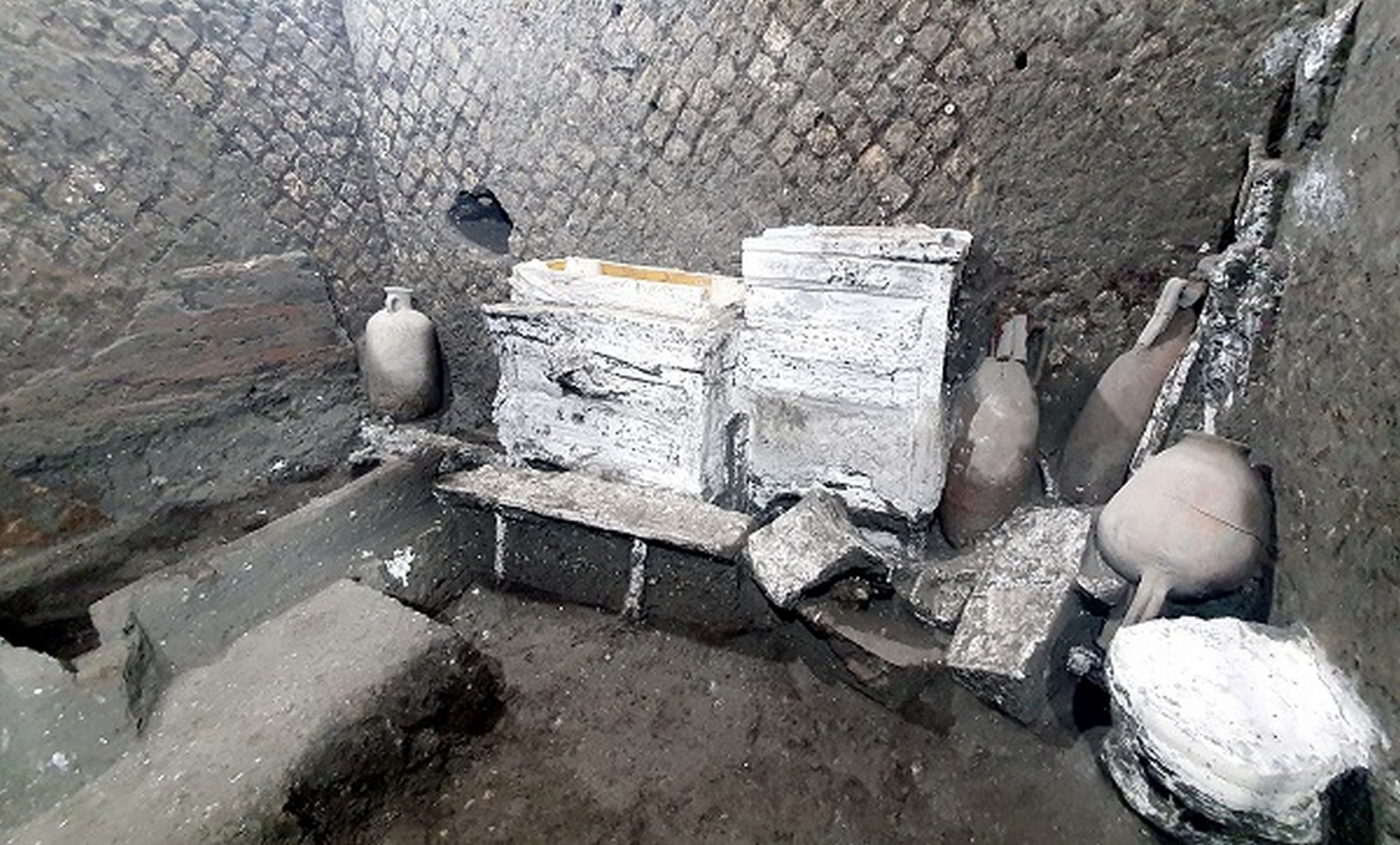 Desentierran en Pompeya los objetos que nos permiten saber cómo vivían los esclavos en Roma