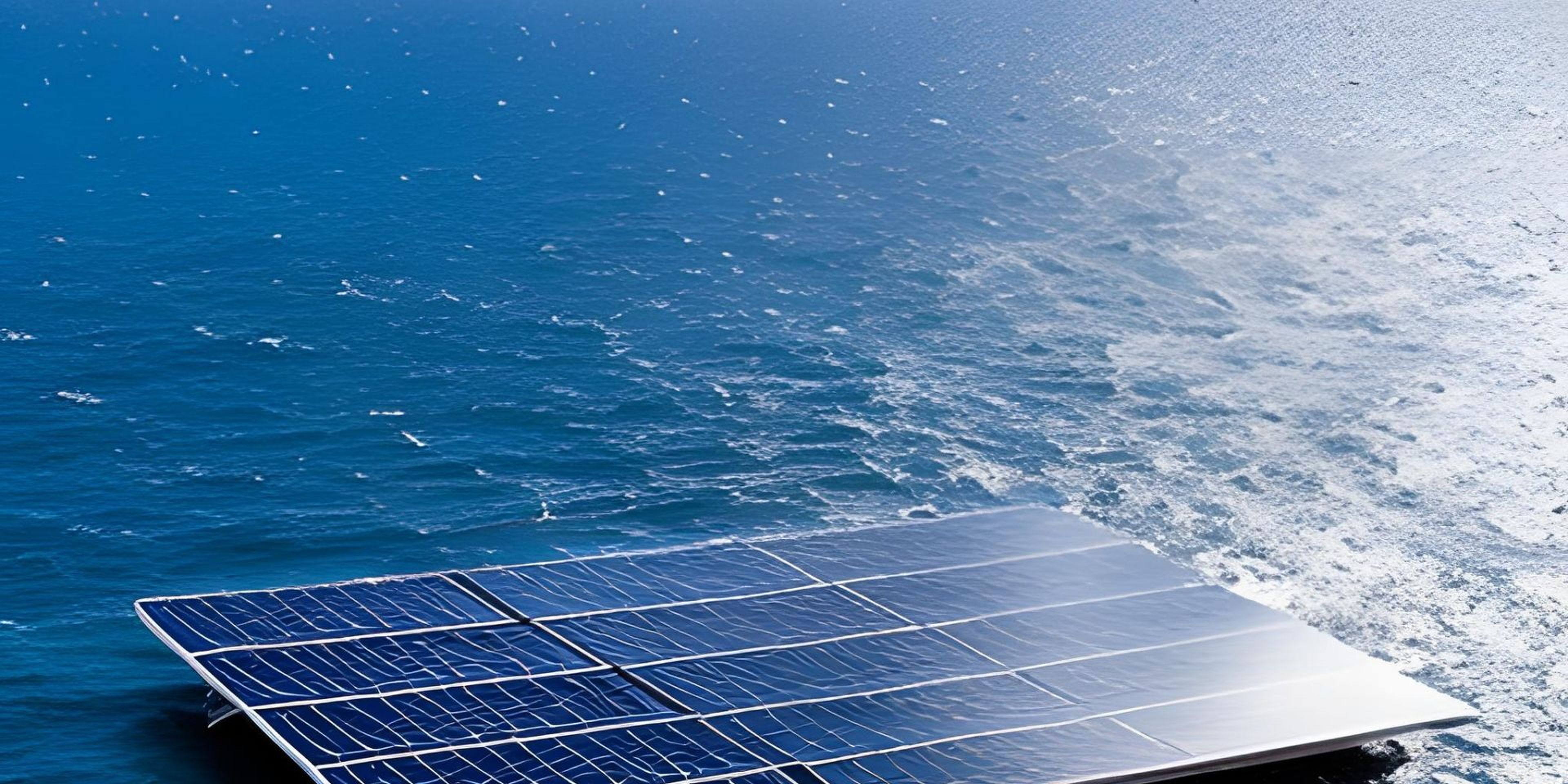 Estos son los lugares óptimos para generar energía solar ilimitada flotante en el océano