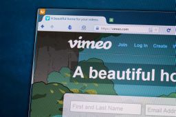 El logo de Vimeo