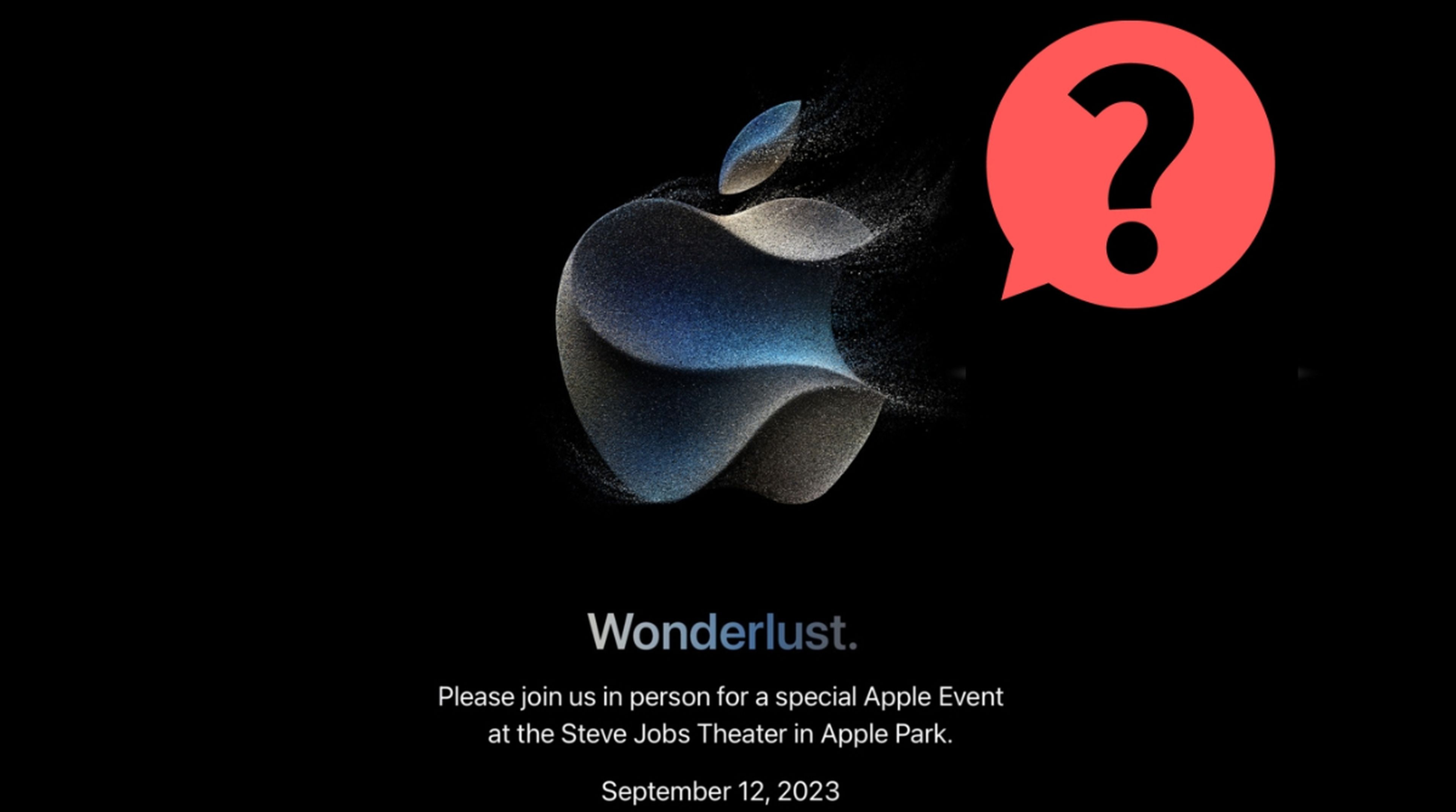 Logotipo del evento Apple