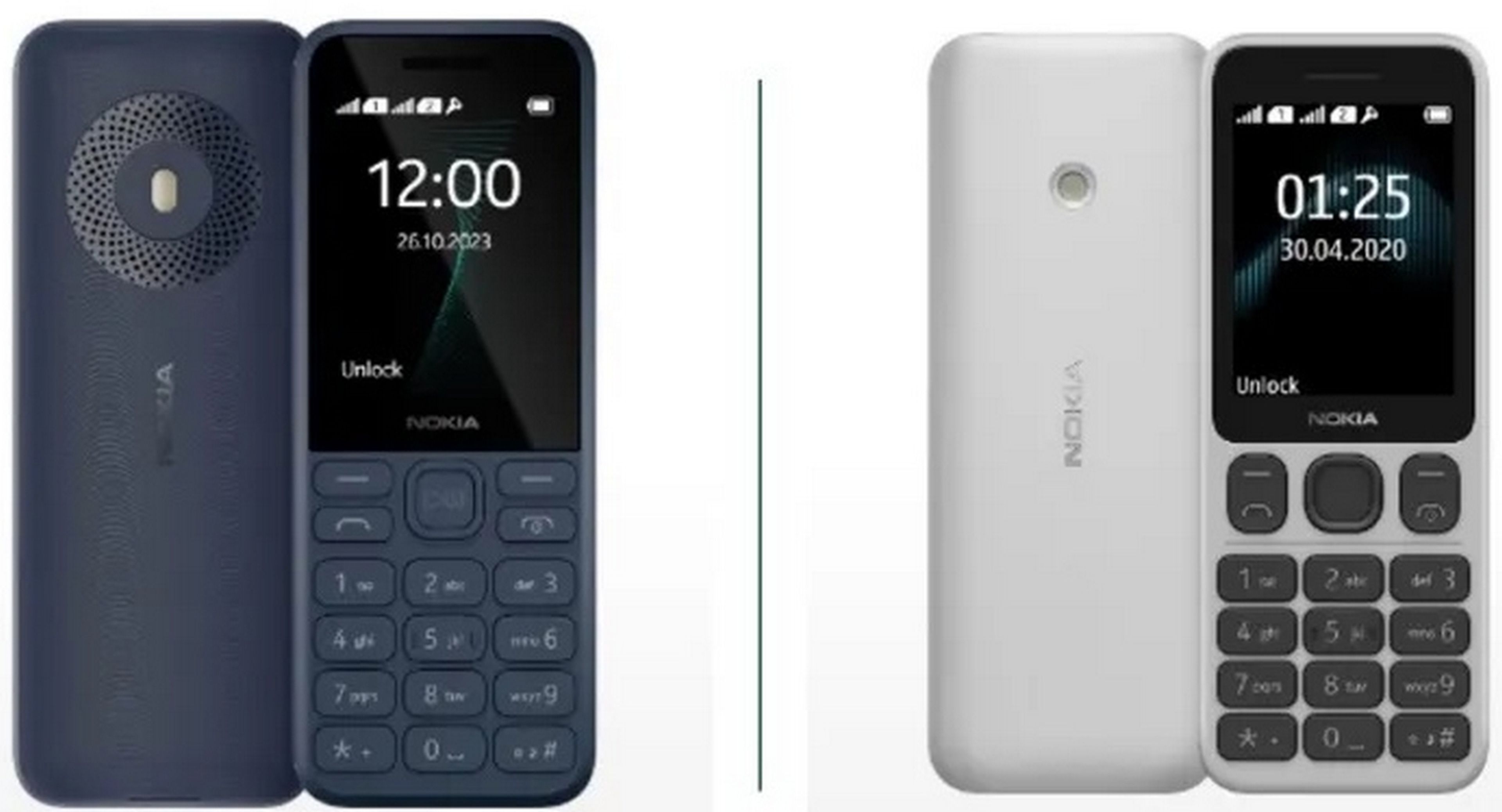 Nokia 130 y Nokia 125