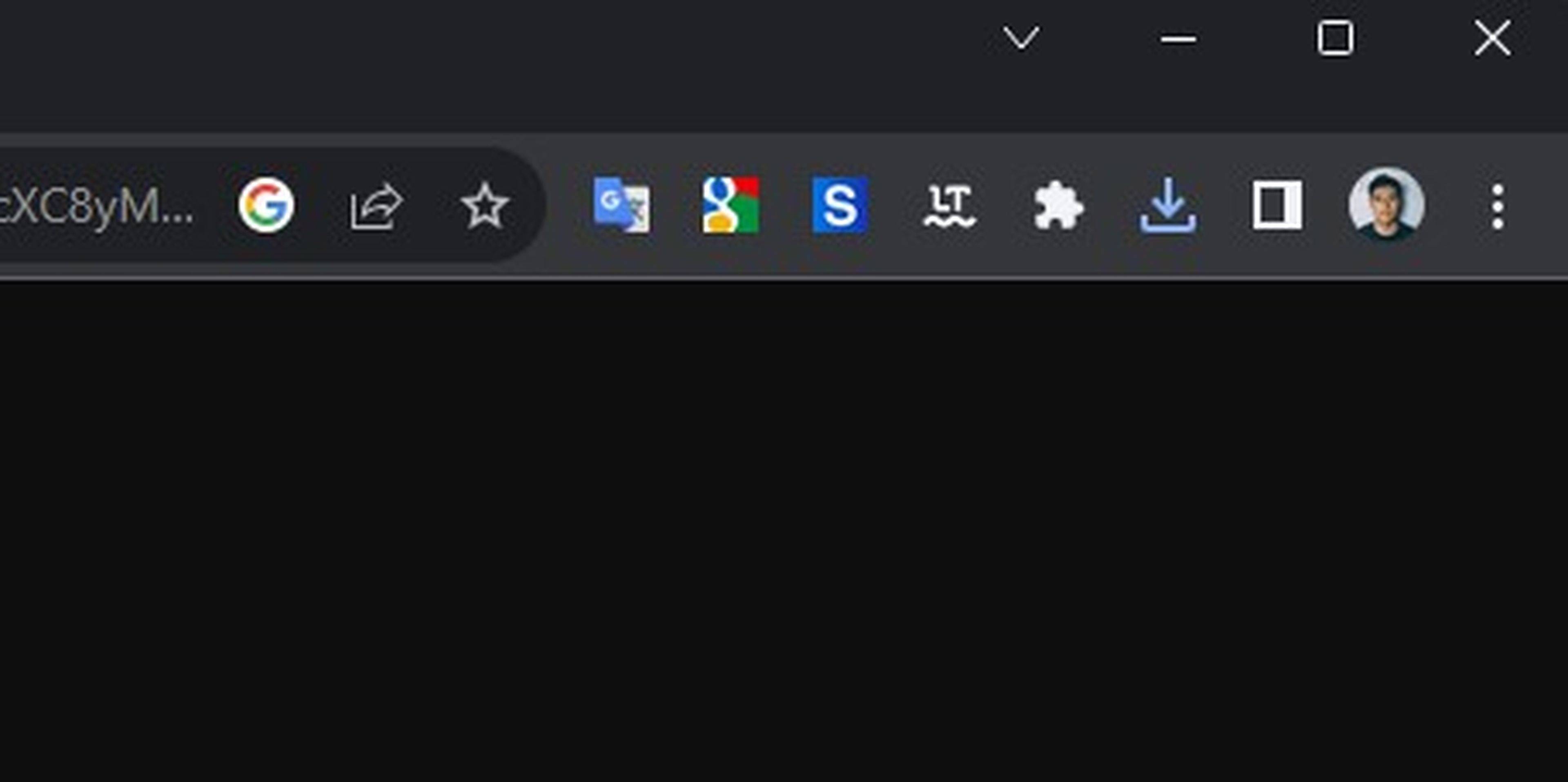 Nueva barra de descargas de Chrome