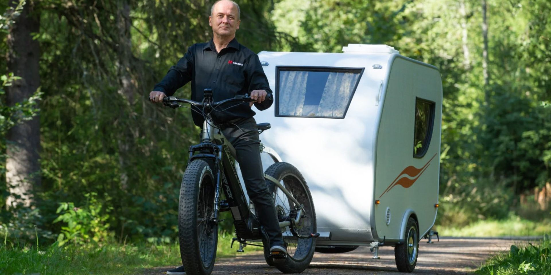 La caravana para bicicletas el ctricas que arrasa en las redes