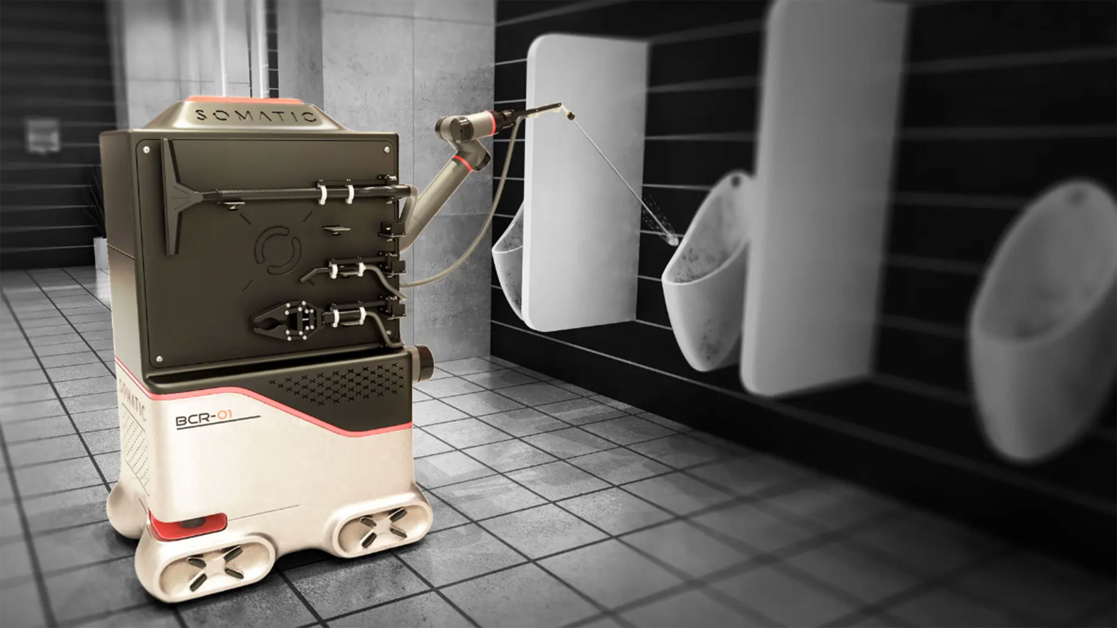El robot de limpieza que deja relucientes todos los baños de oficina