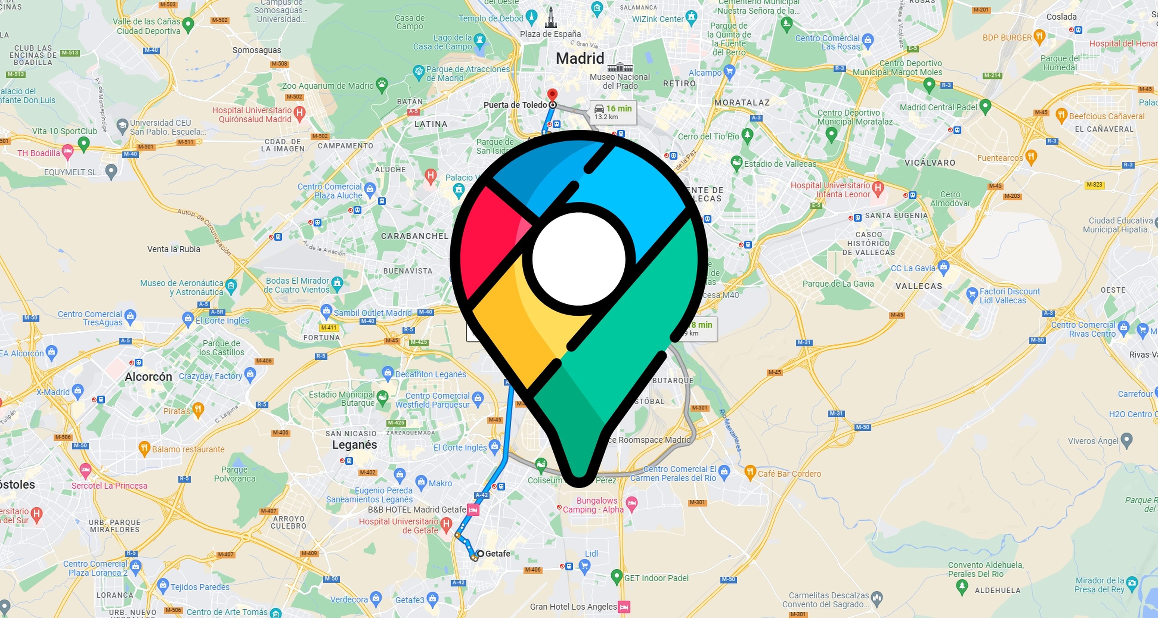 Rutas de Google Maps