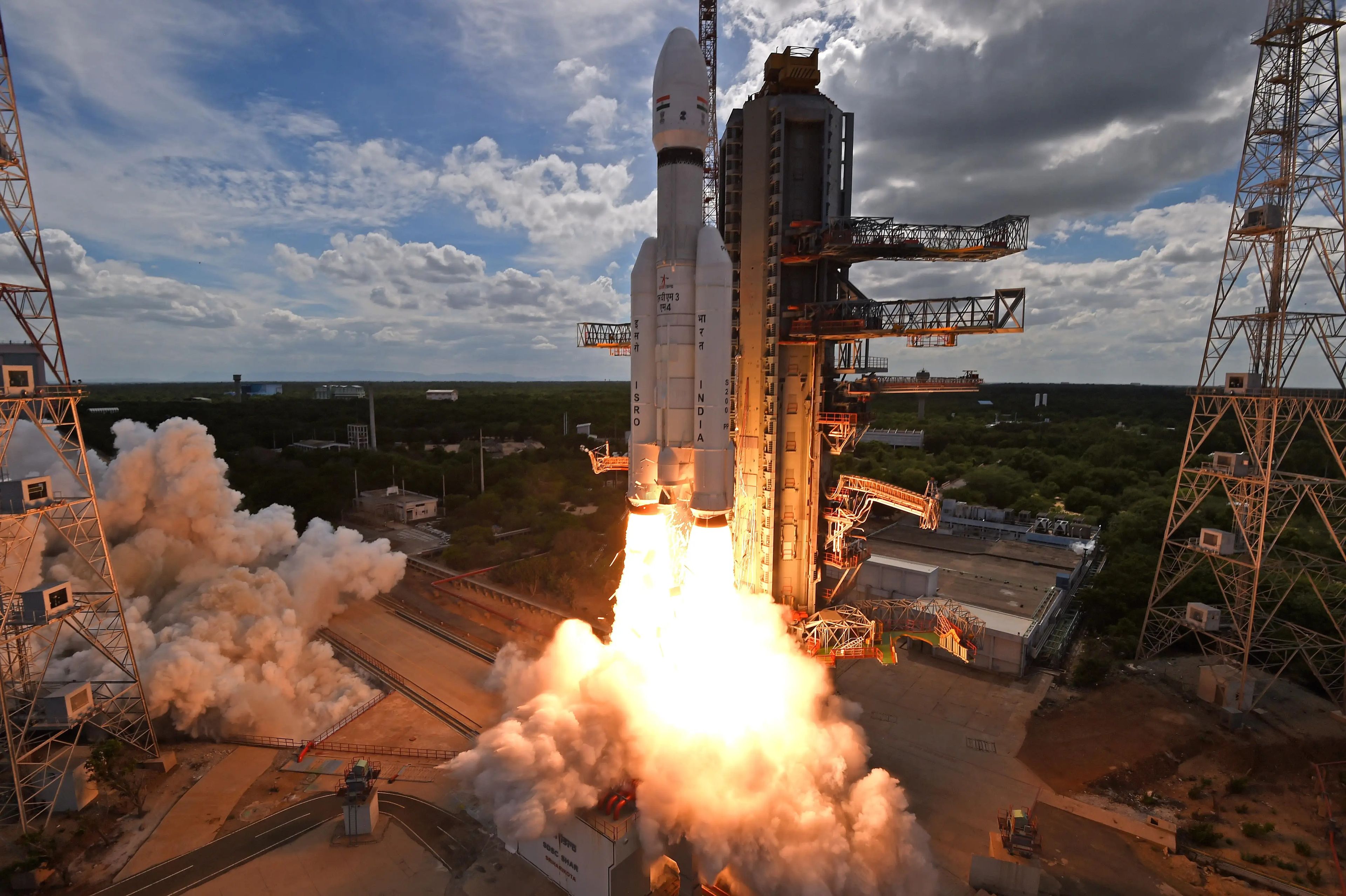 Sigue en directo el aterrizaje de la sonda Chandrayaan-3 de India en la Luna