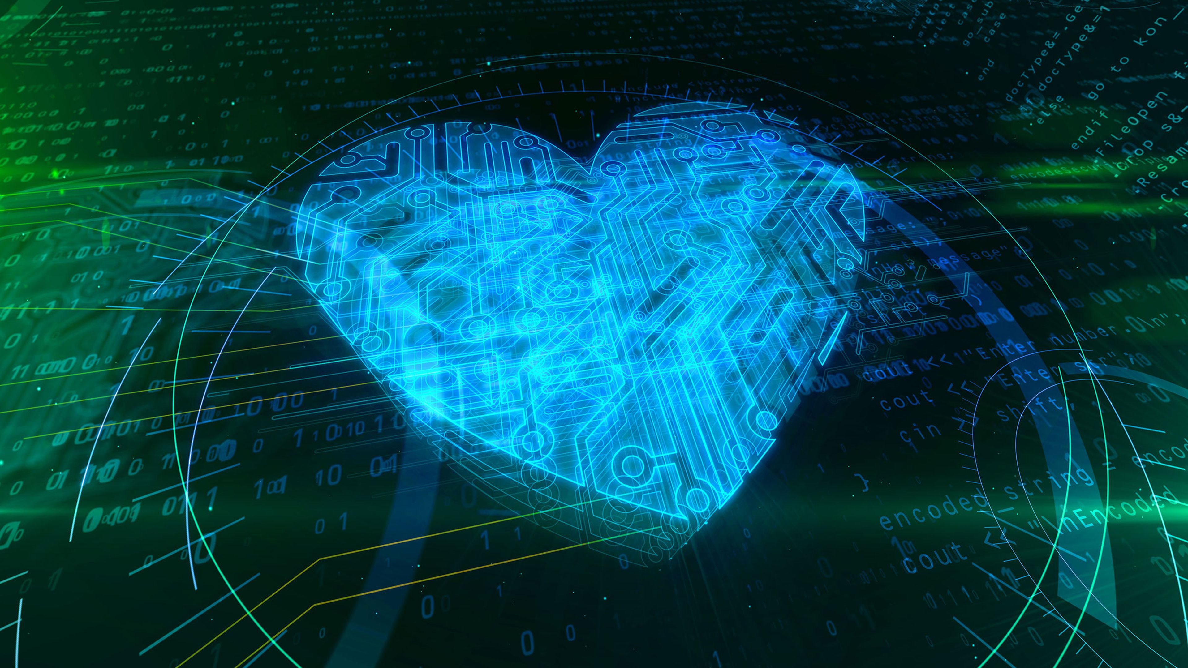 Símbolo digital del corazón