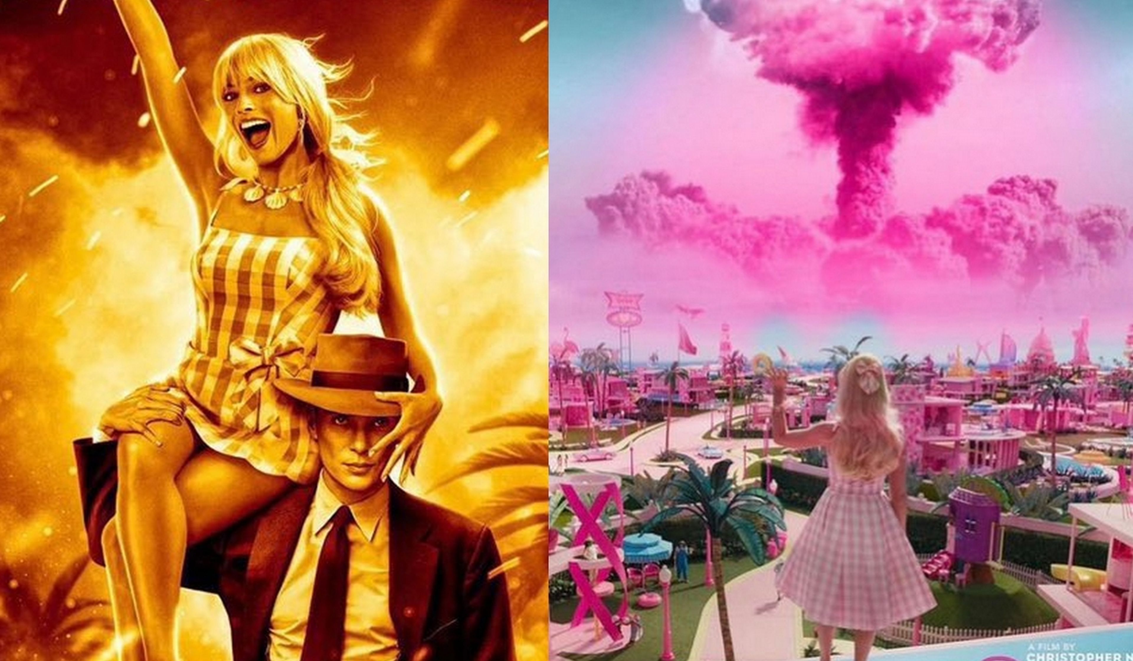 Warner la lía en Japón al promocionar el fenómeno Barbenheimer con memes graciosos y bombas atómicas rosas