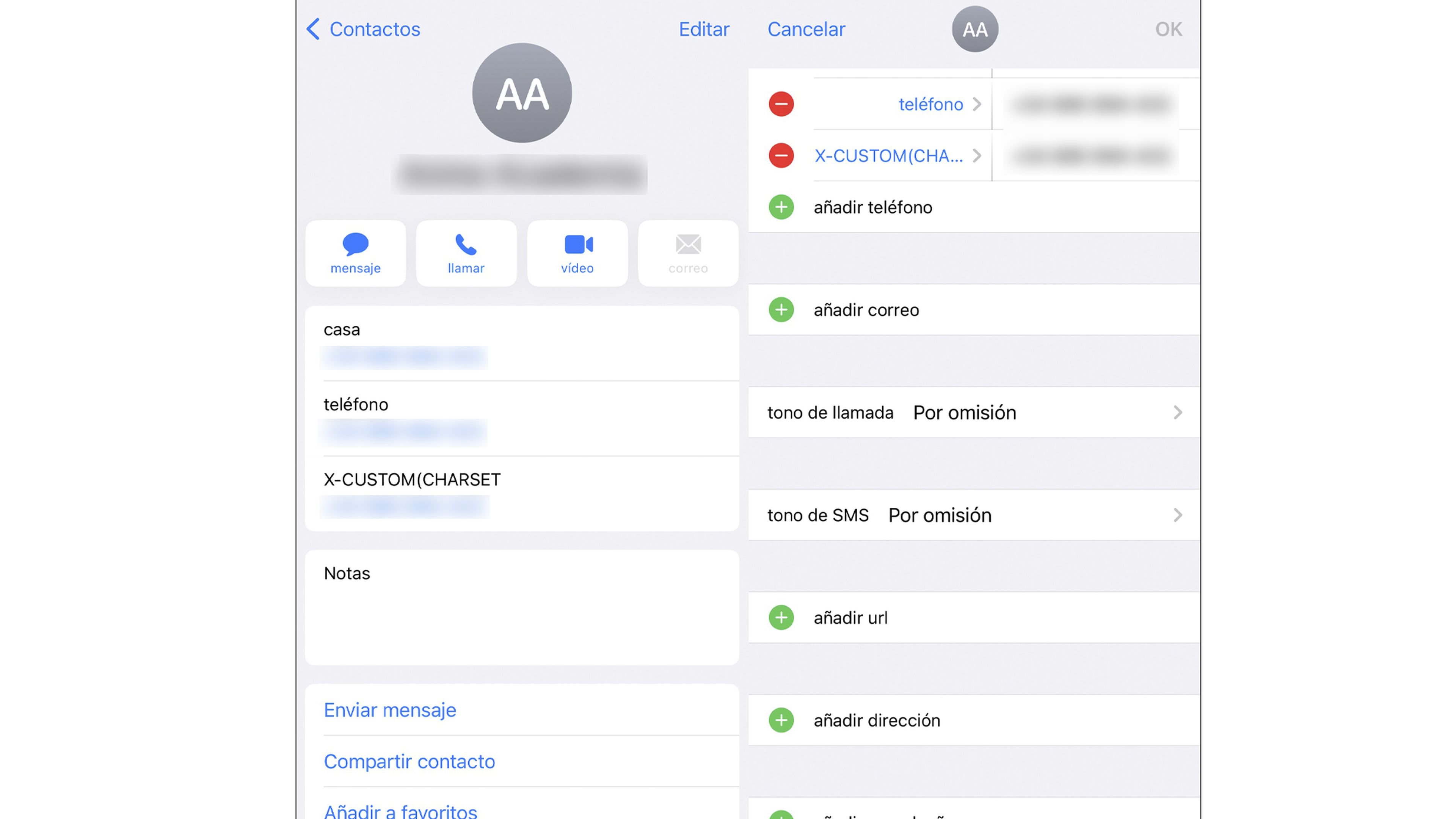Bloquear llamadas en iPhone de un usuario específico