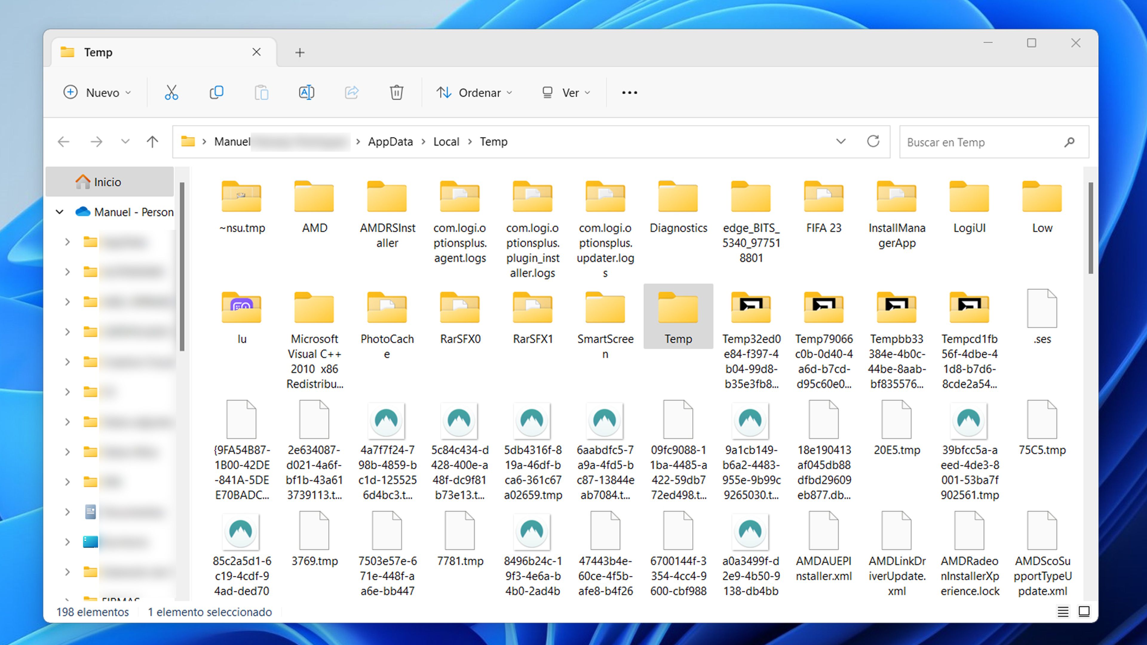 Borrar memoria caché Windows 11: archivos temporales a mano