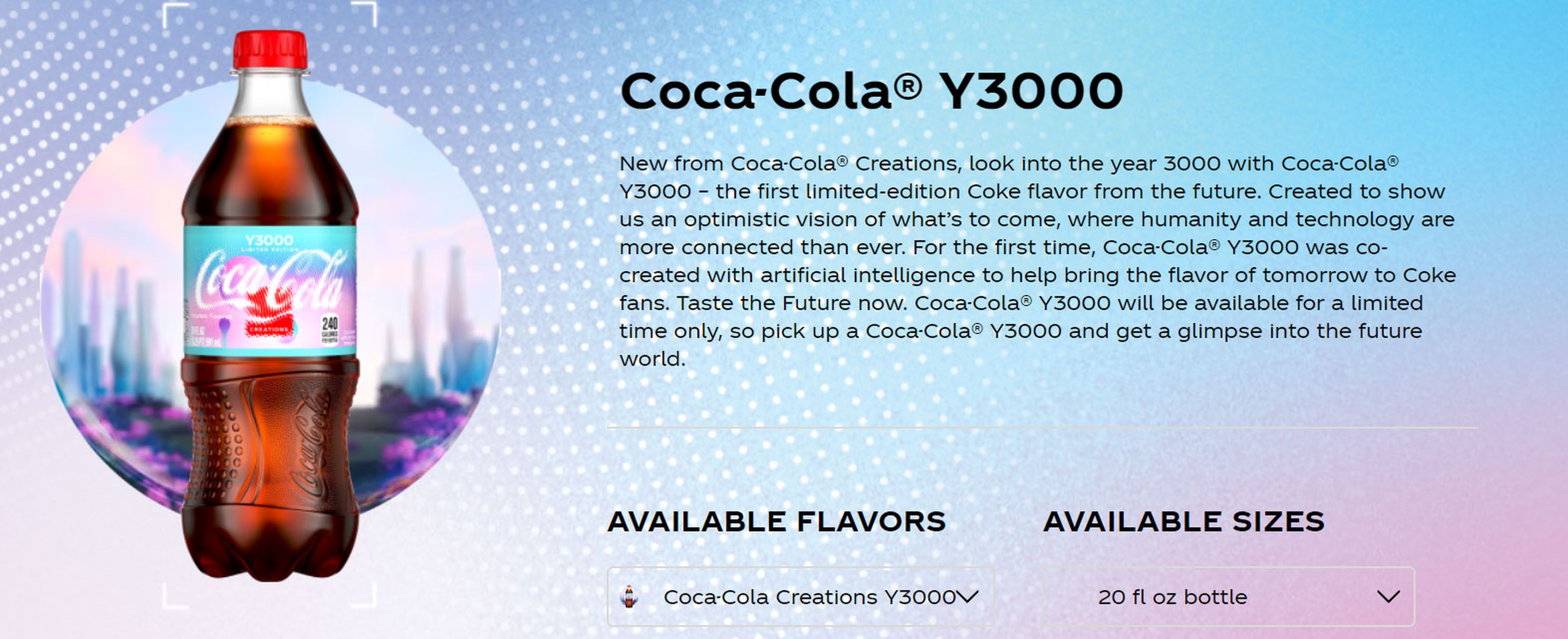Coca-Cola Y3000 