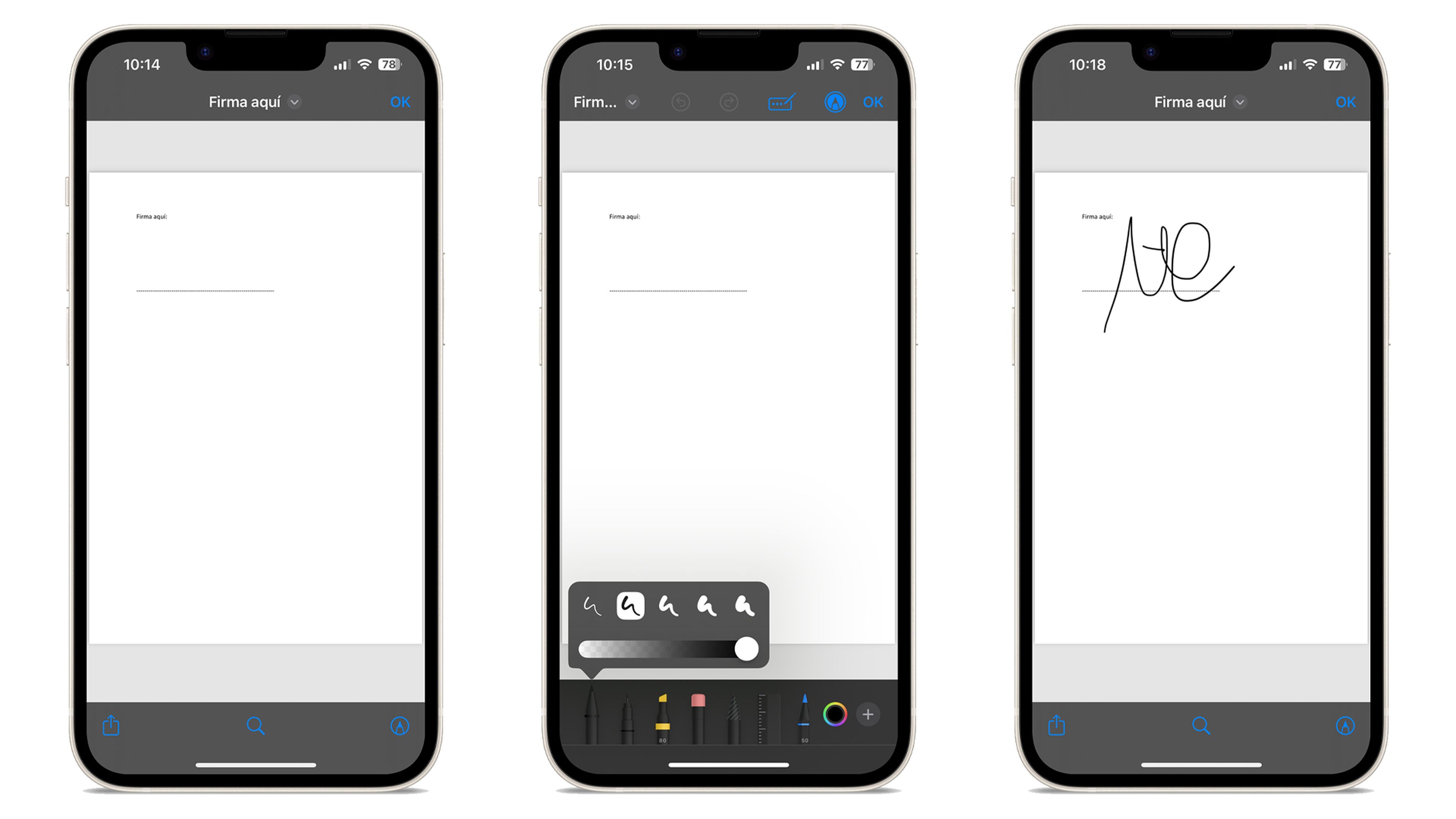 Cómo firmar un documento PDF con iOS