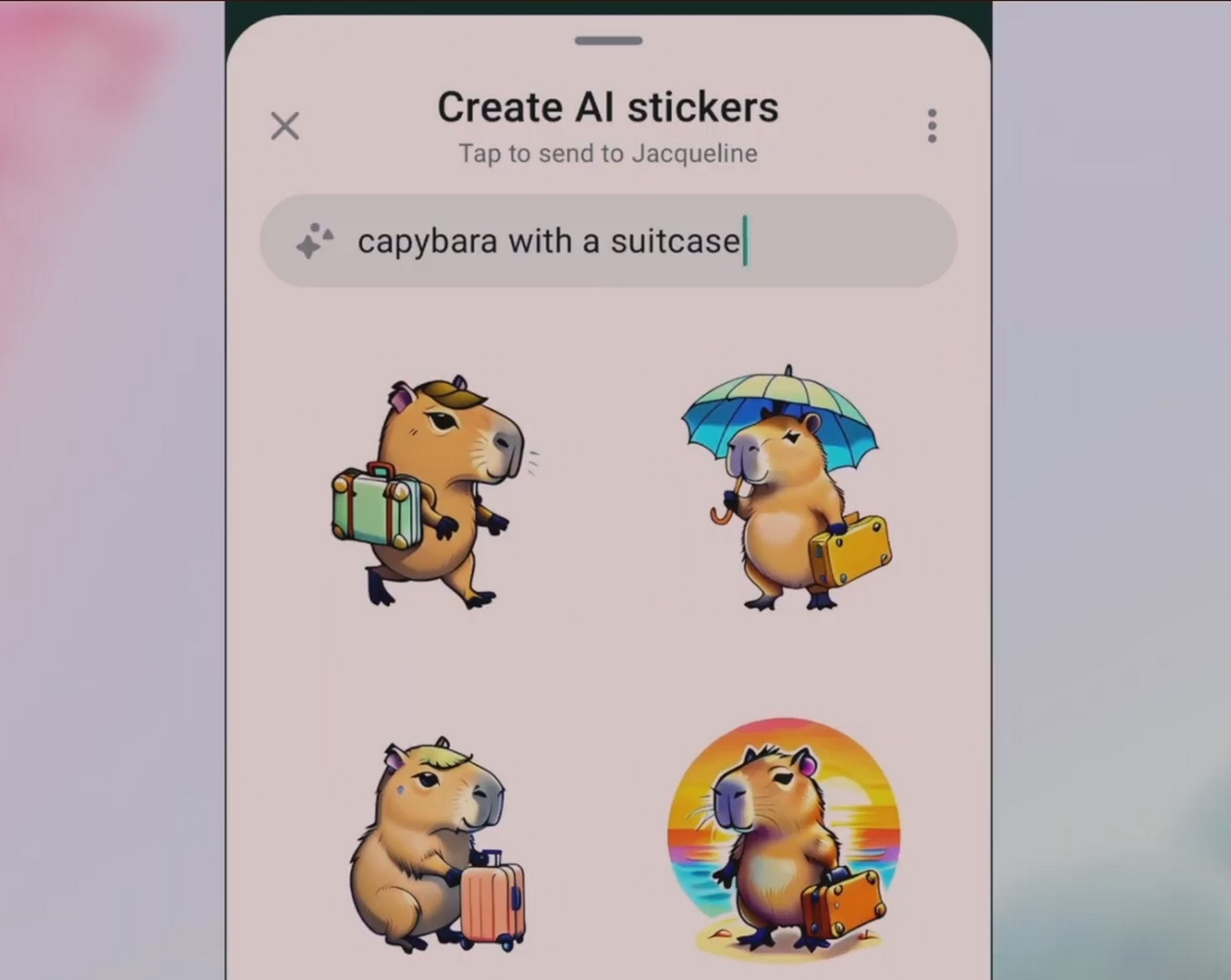 Meta AI Stickers