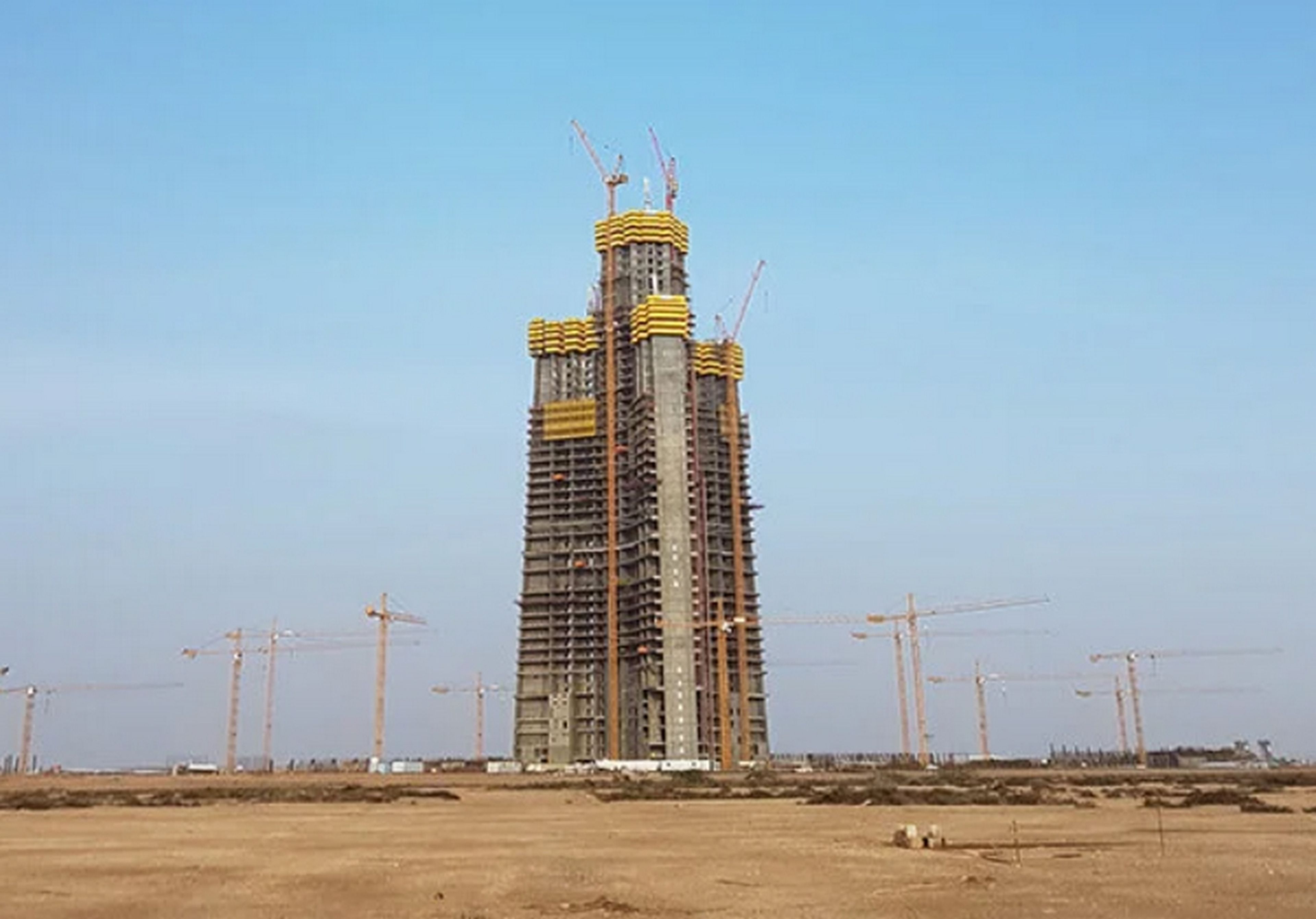 Se reanuda la construcción de la Torre Jeddah, el primer rascacielos que superará el kilómetro de altura