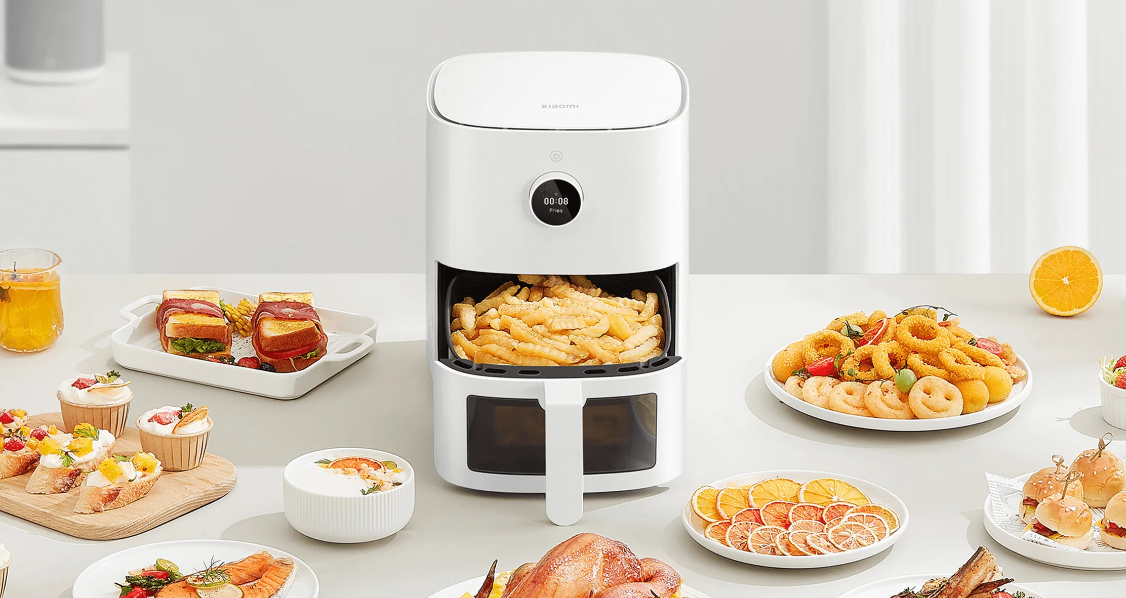 Momento air outlet fryer