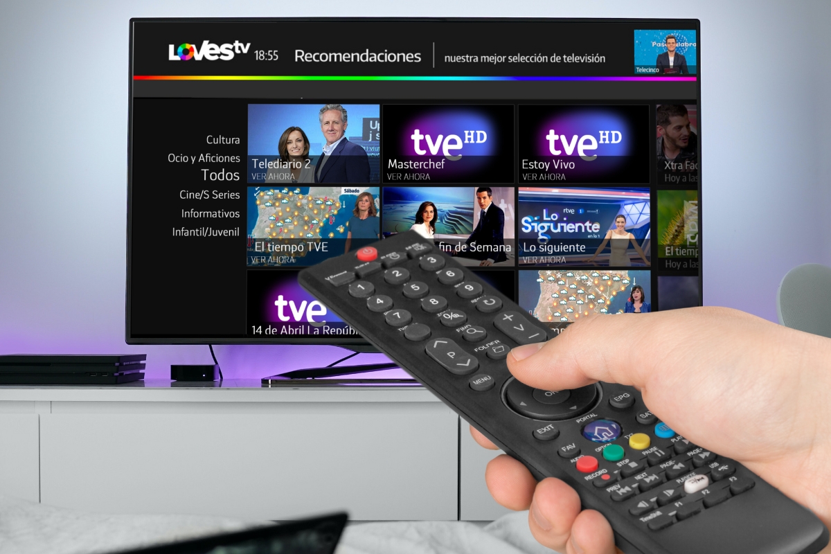 LOVEStv da el salto de la TDT a aplicación para Smart TV