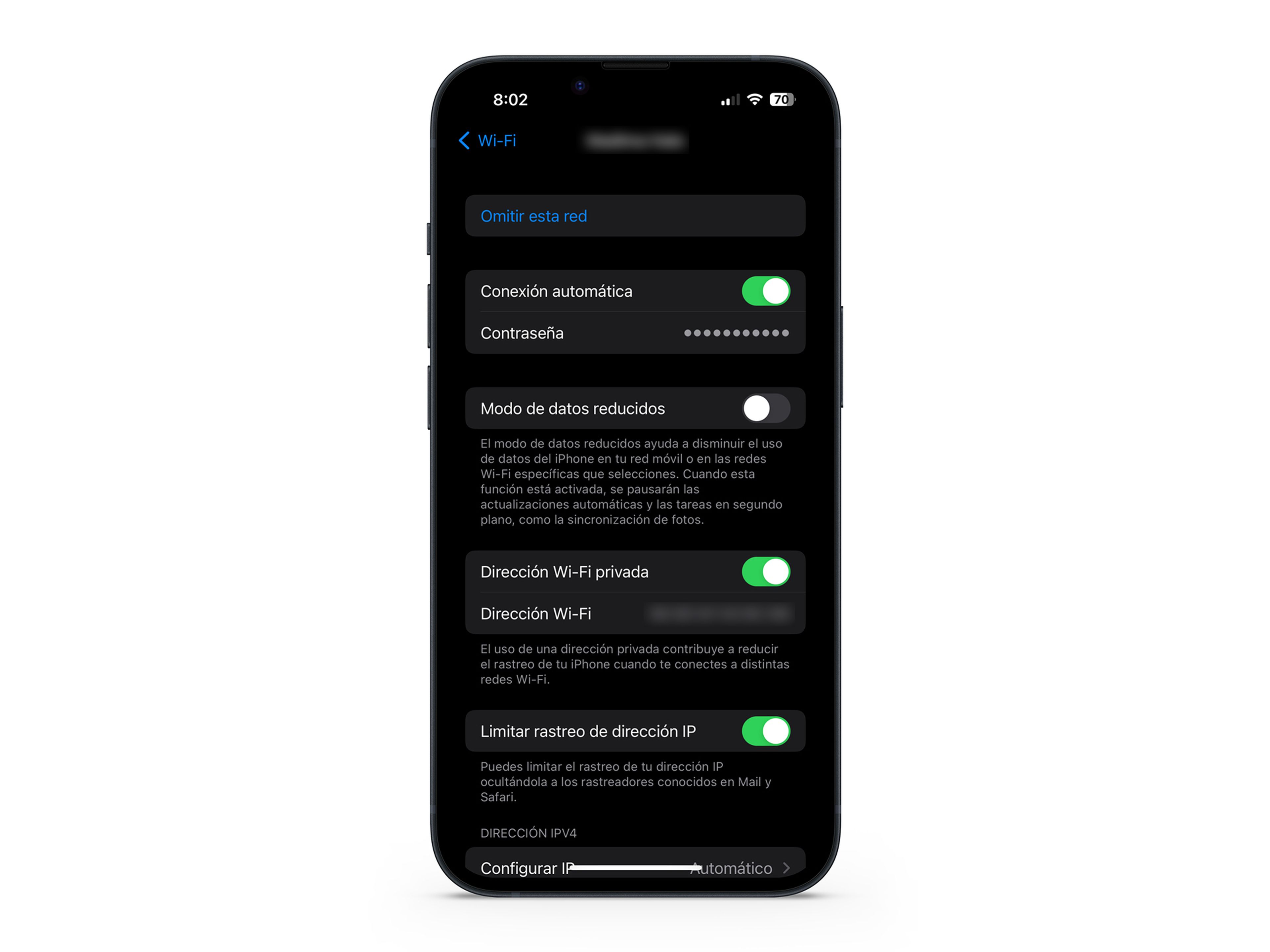 Cómo saber la contraseña del WiFi en iPhone iOS