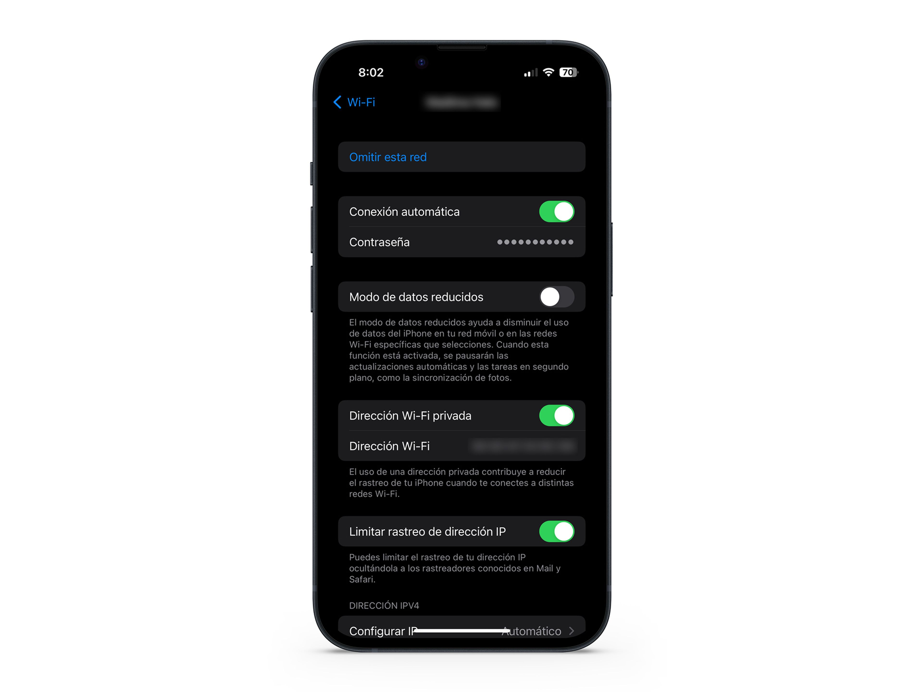 Cómo saber la contraseña de WiFi en iPhone iOS