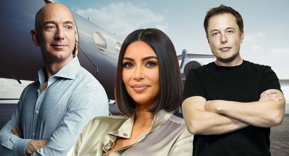 This is the ranking of celebrities who pollute the most with their