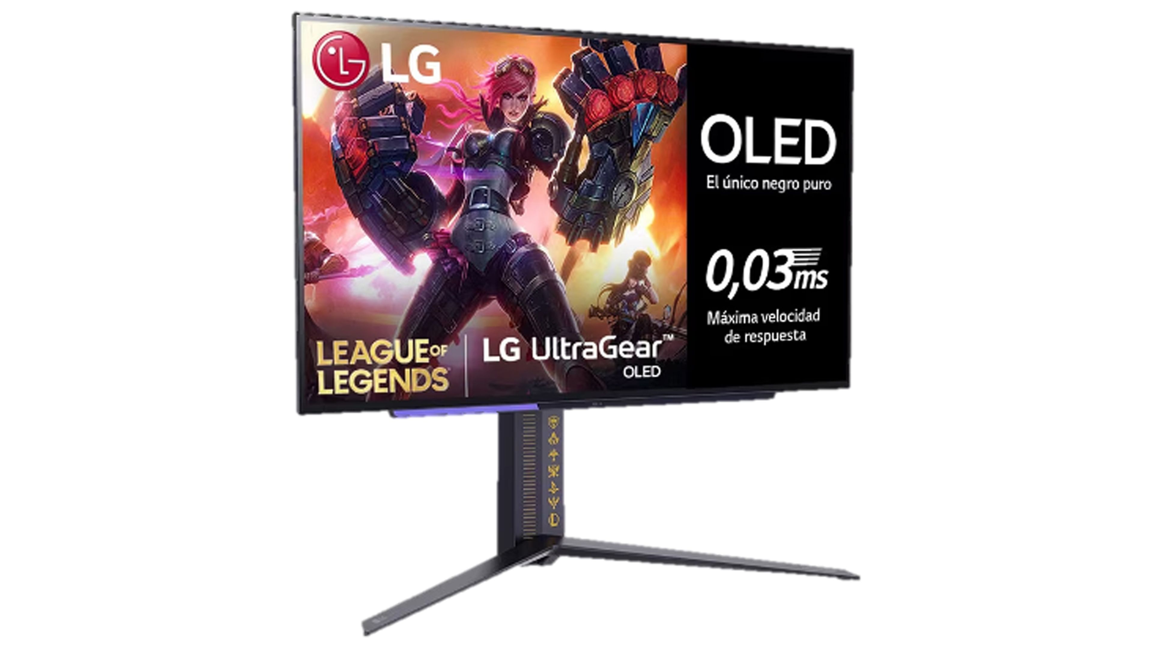 LG UltraGear OLED League of Legends 27 pulgadas