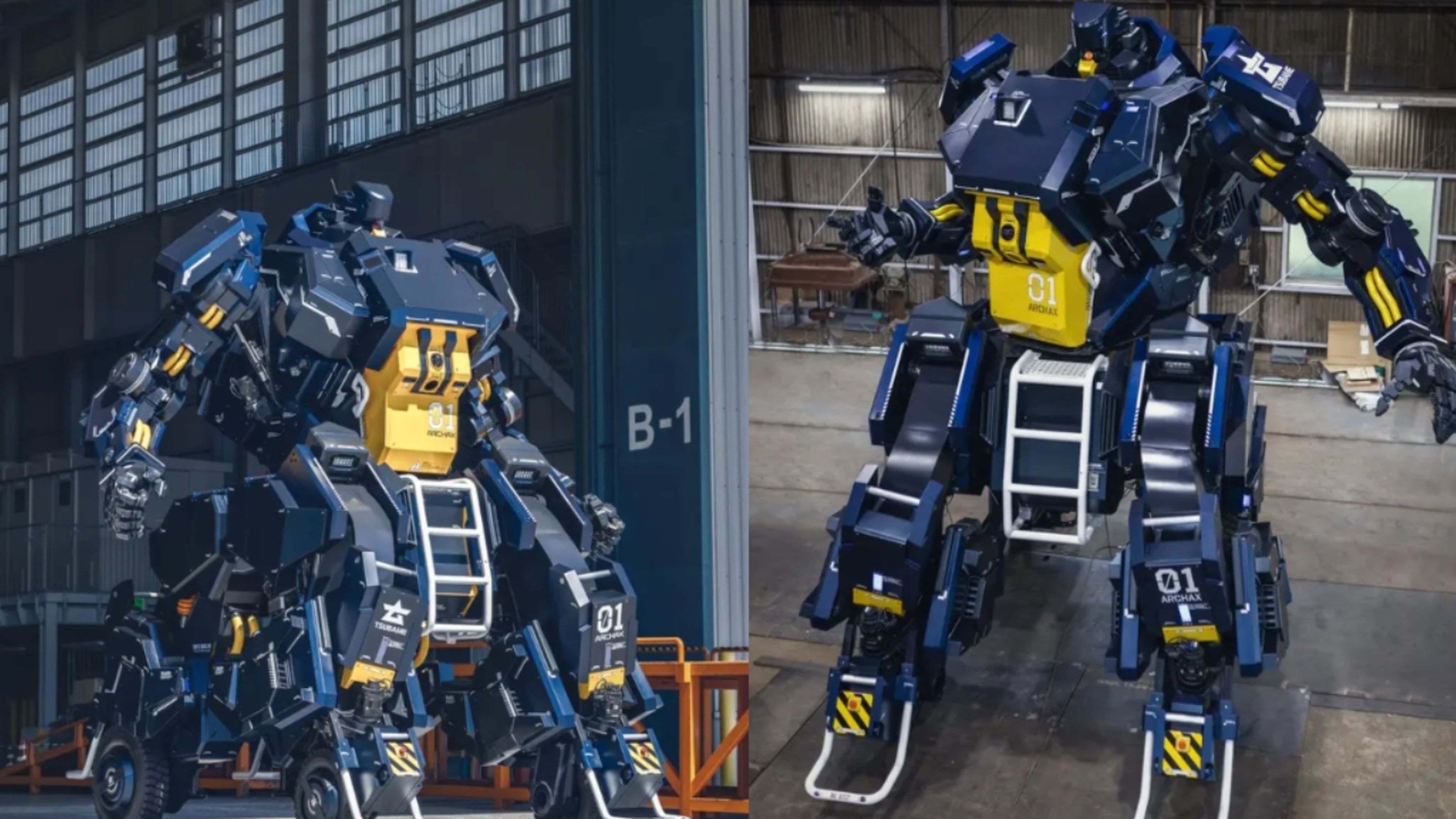 robot al estilo Transformers