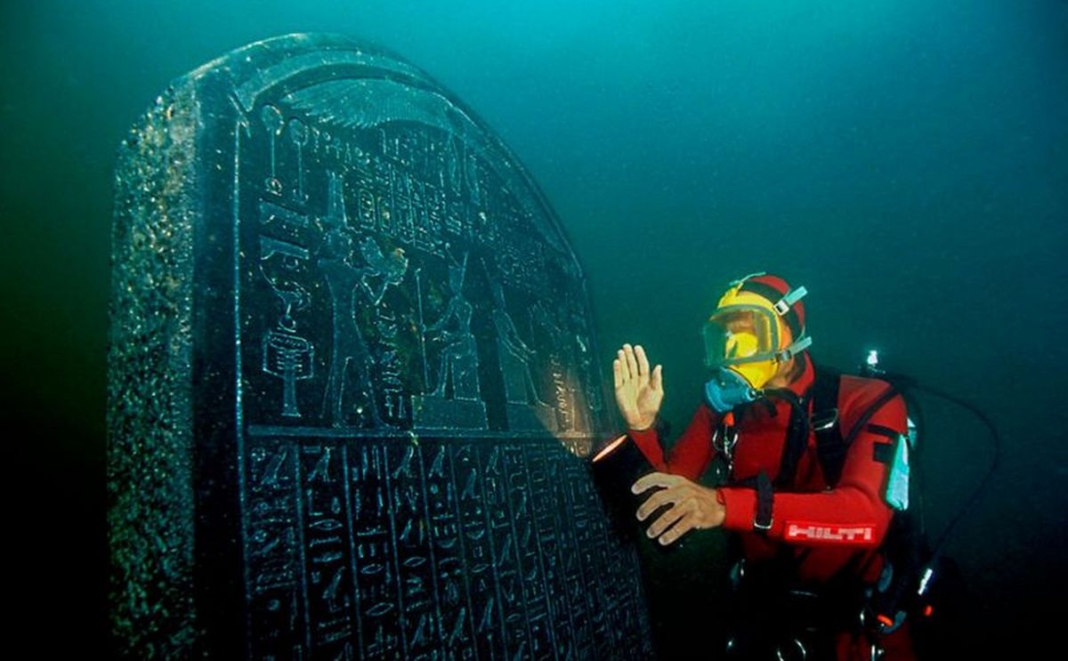 Los secretos de Thonis-Heracleion, la ciudad de los faraones sumergida, llena de tesoros