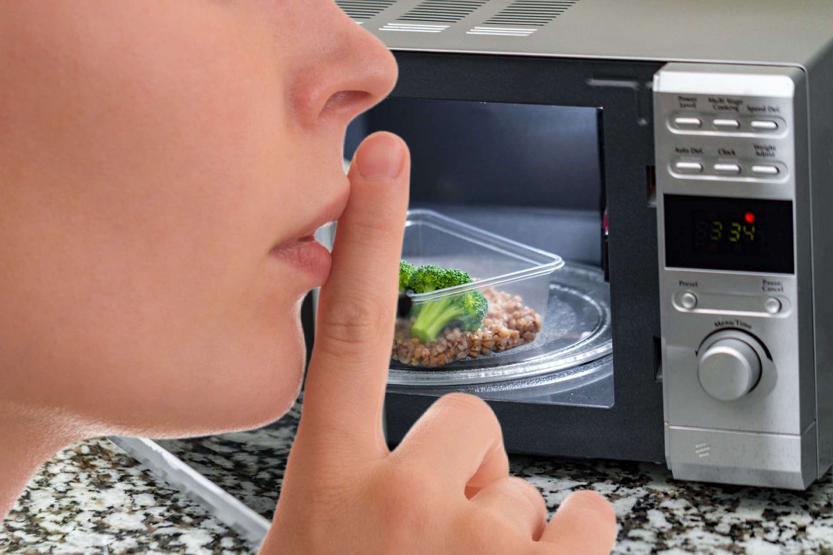 Your Microwave Has A Silent Mode So As Not To Disturb You At Night, And