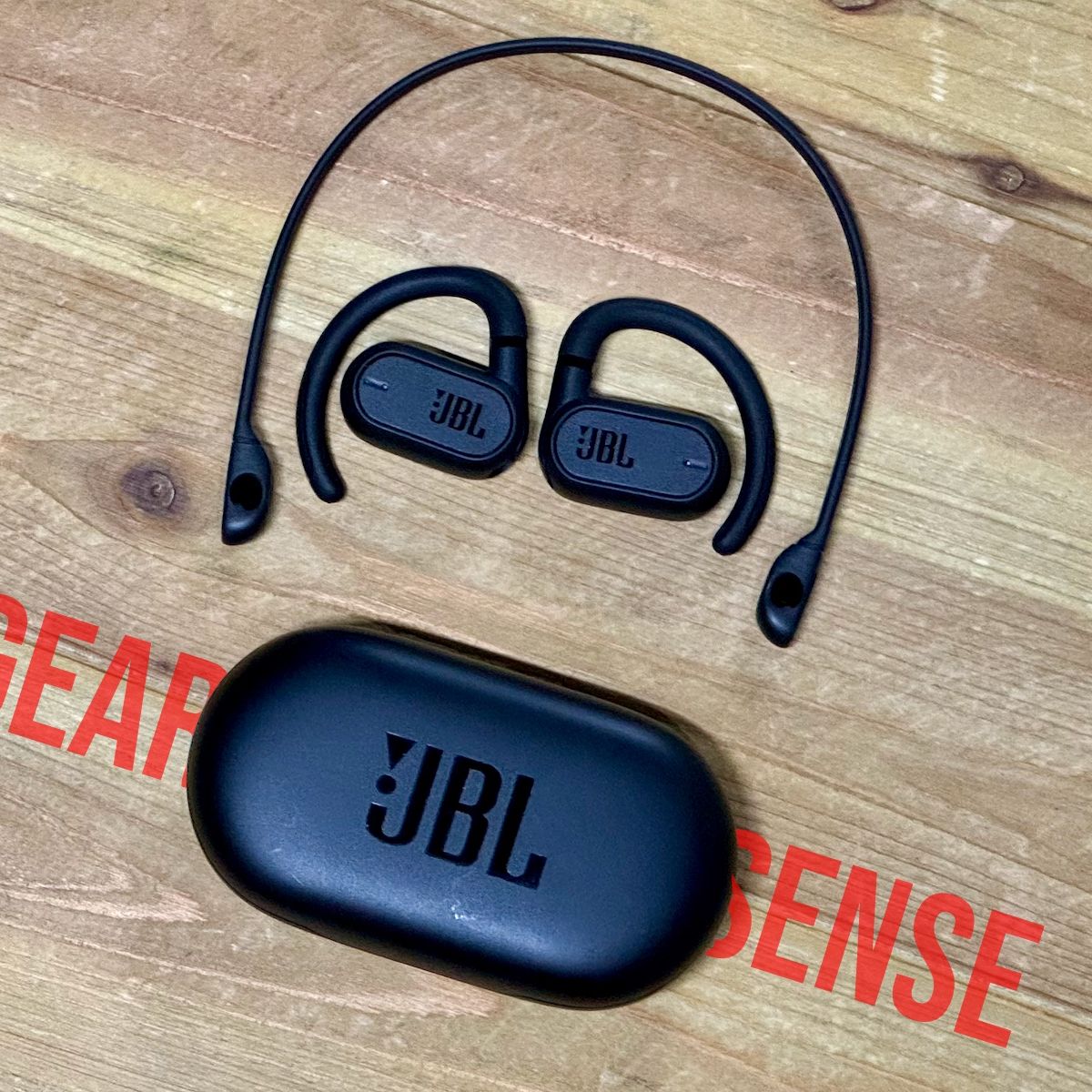 Auriculares inalámbricos de conducción de aire JBL Soundgear Sense negro