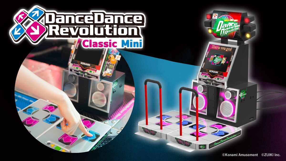 Dance Dance Revolution Classic Mini, Konami's new mini console... For