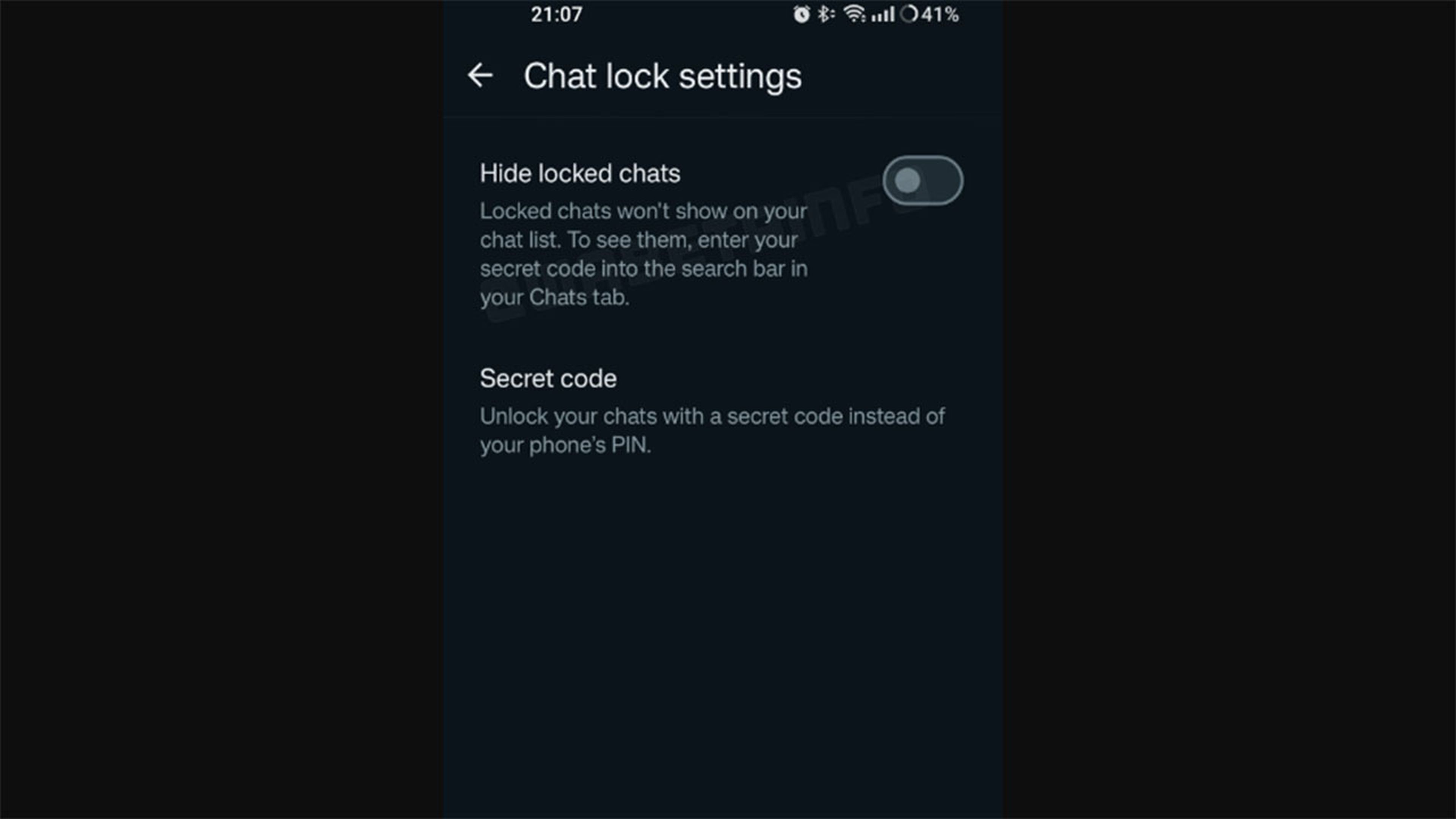 WhatsApp te permitirá esconder mediante código tus chats bloqueados