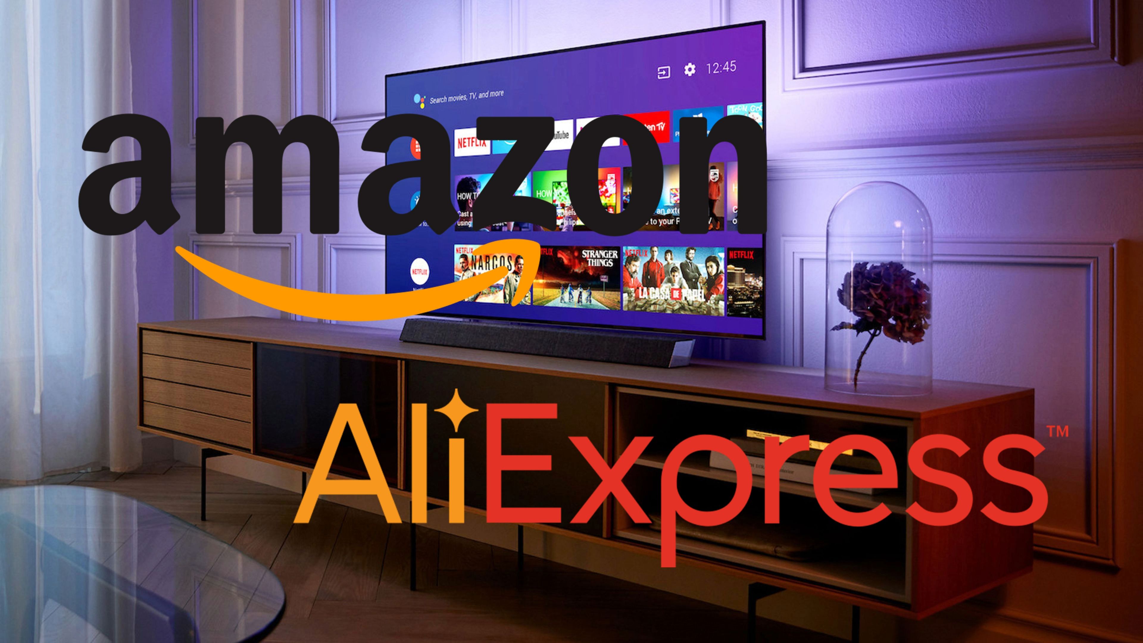 Amazon y AliExpress Android TV