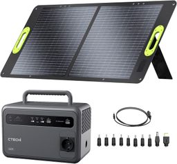 Batería portátil Solar Ctechi 600W