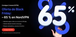NordVPN: ahorra un 65% por el Black Friday